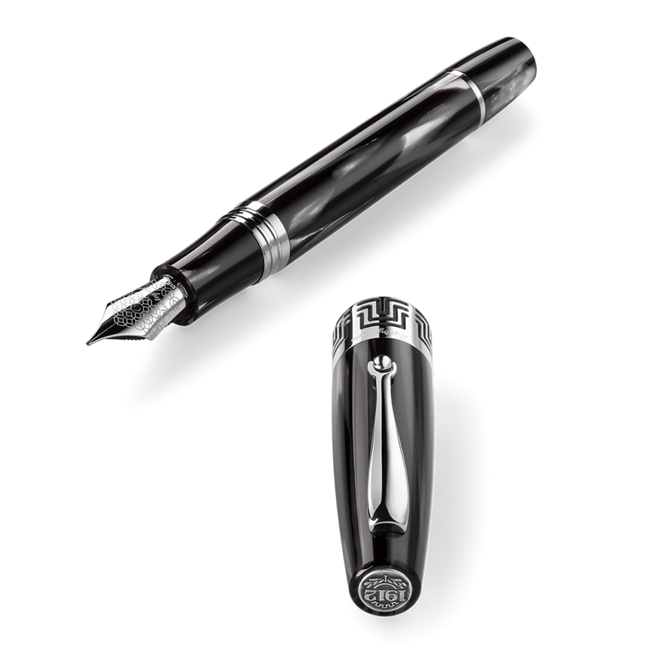 Extra 1930 Black & White Fountain Pen