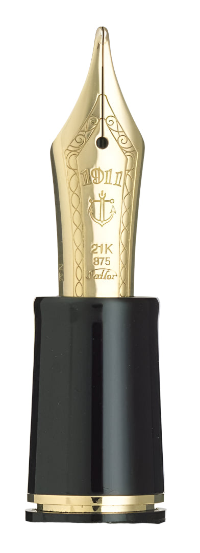 1911 'Realo' Gold Trim Black Fountain Pen