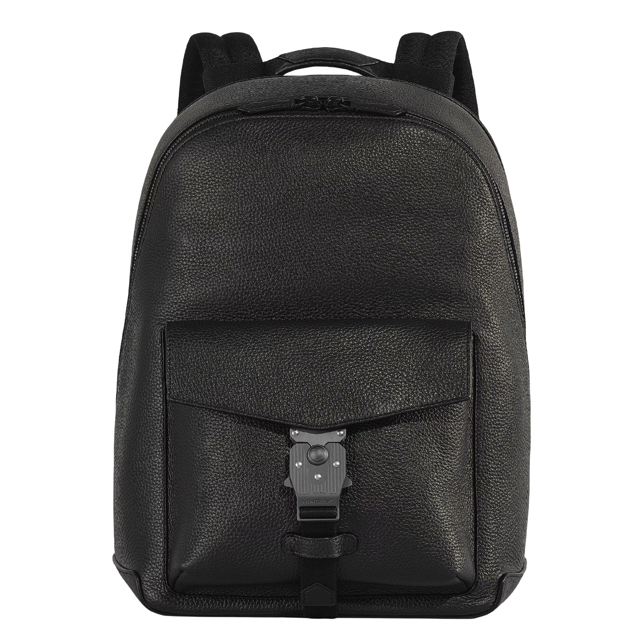 Grain Black Backpack With M-Lock 4810 Buckle