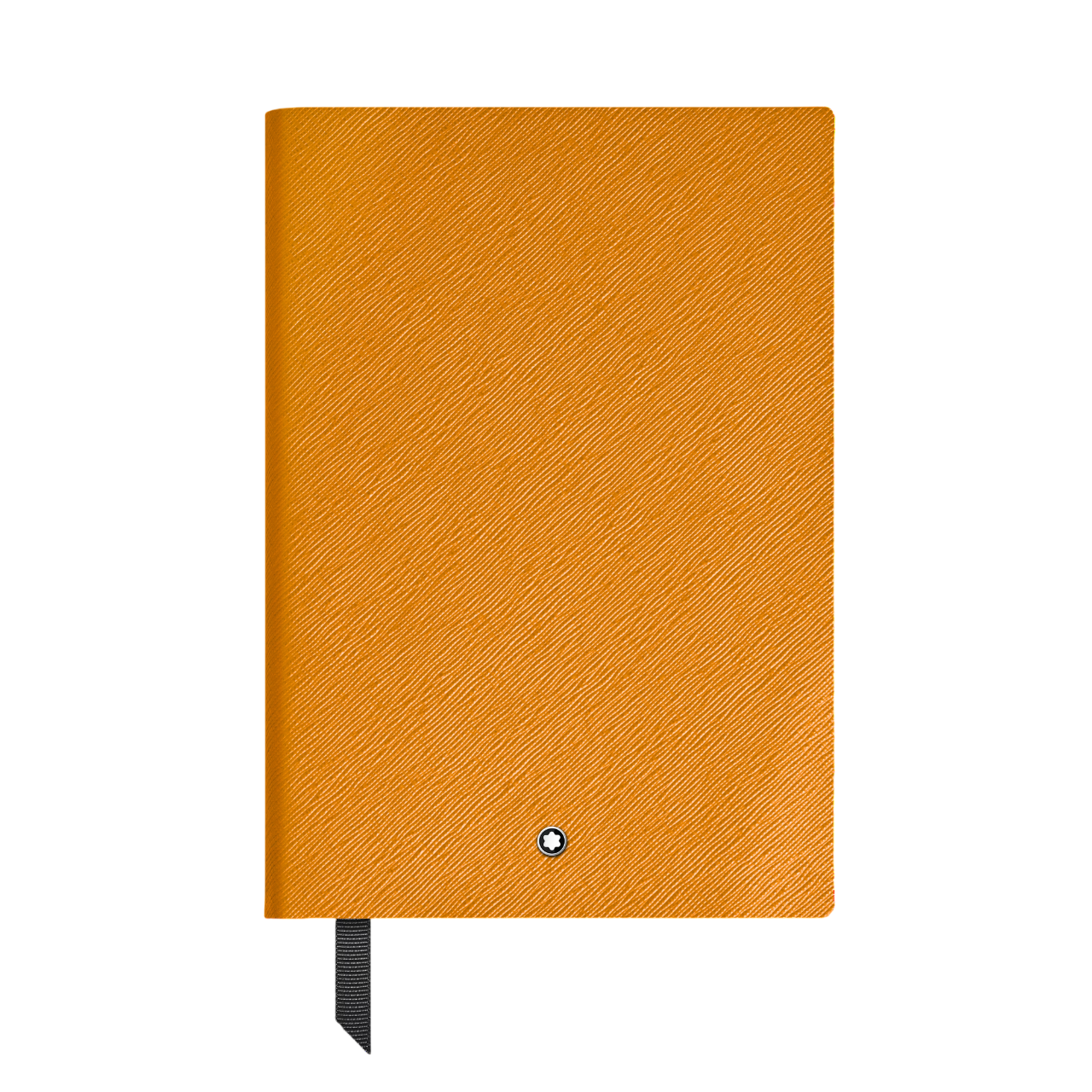 Medium Notebook Sartorial Leather Saffron, Lined