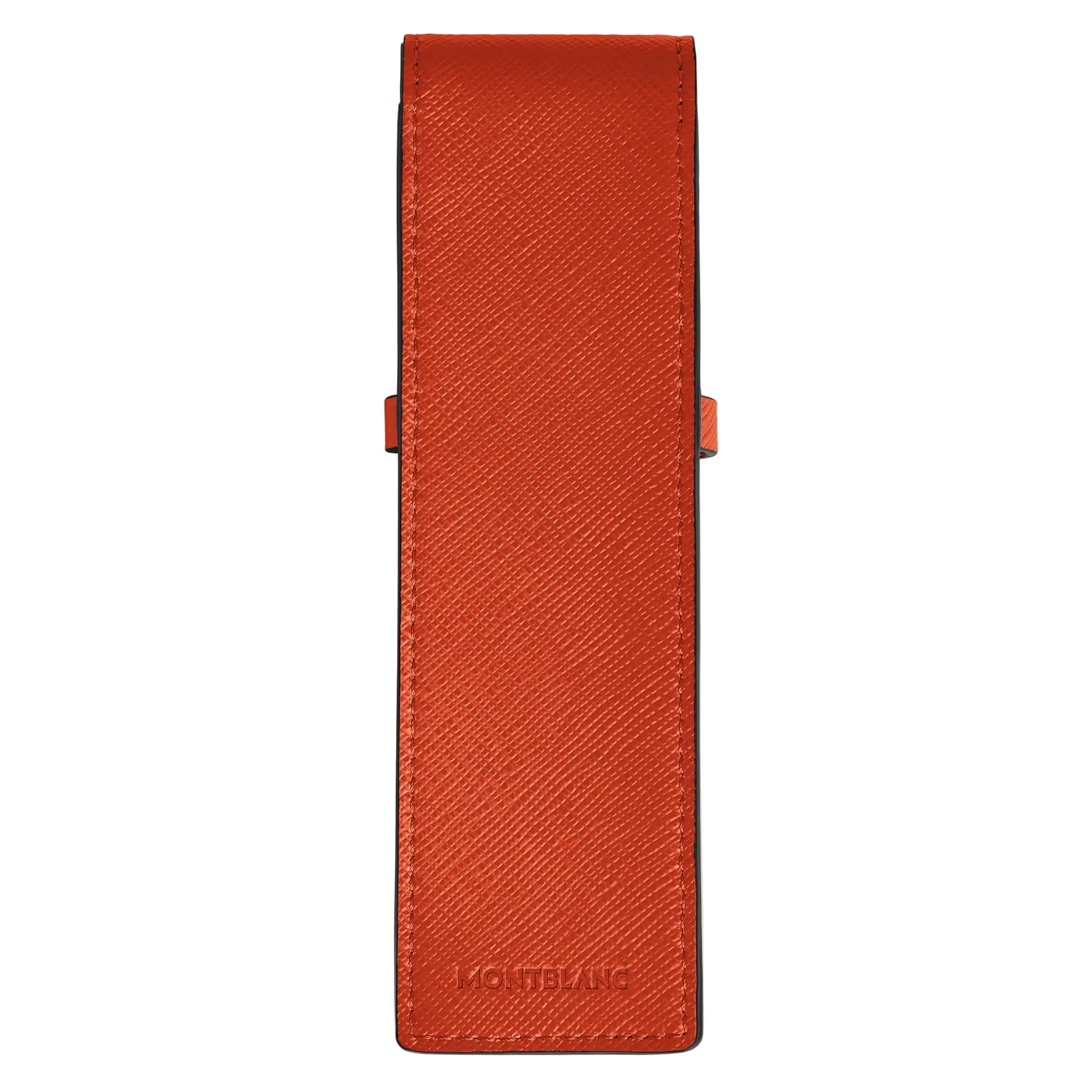Sartorial 2 Pen Pouch Tangerine
