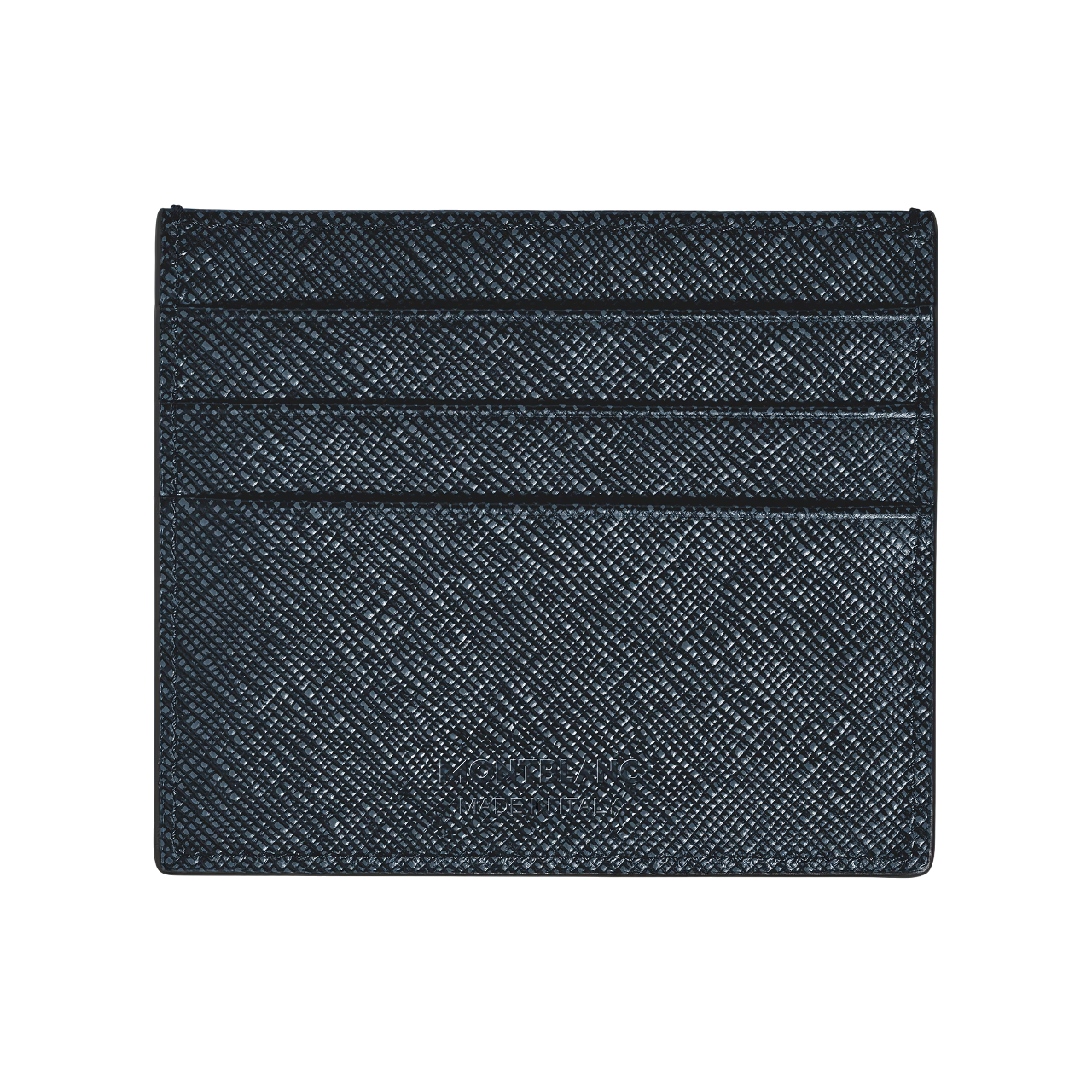 Sartorial Card Holder 6cc Tweed Blue