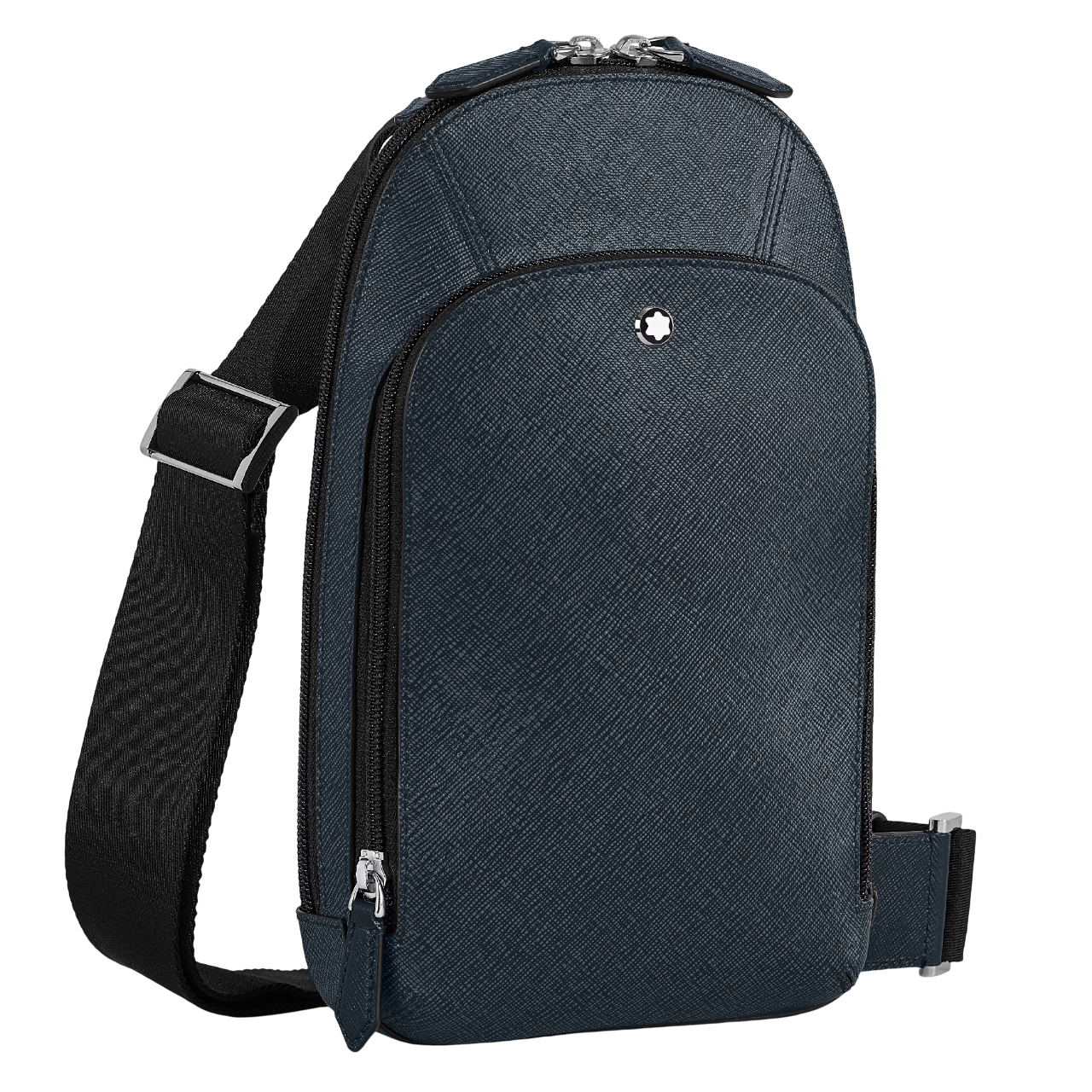 Sartorial Tweed Blue Sling Bag