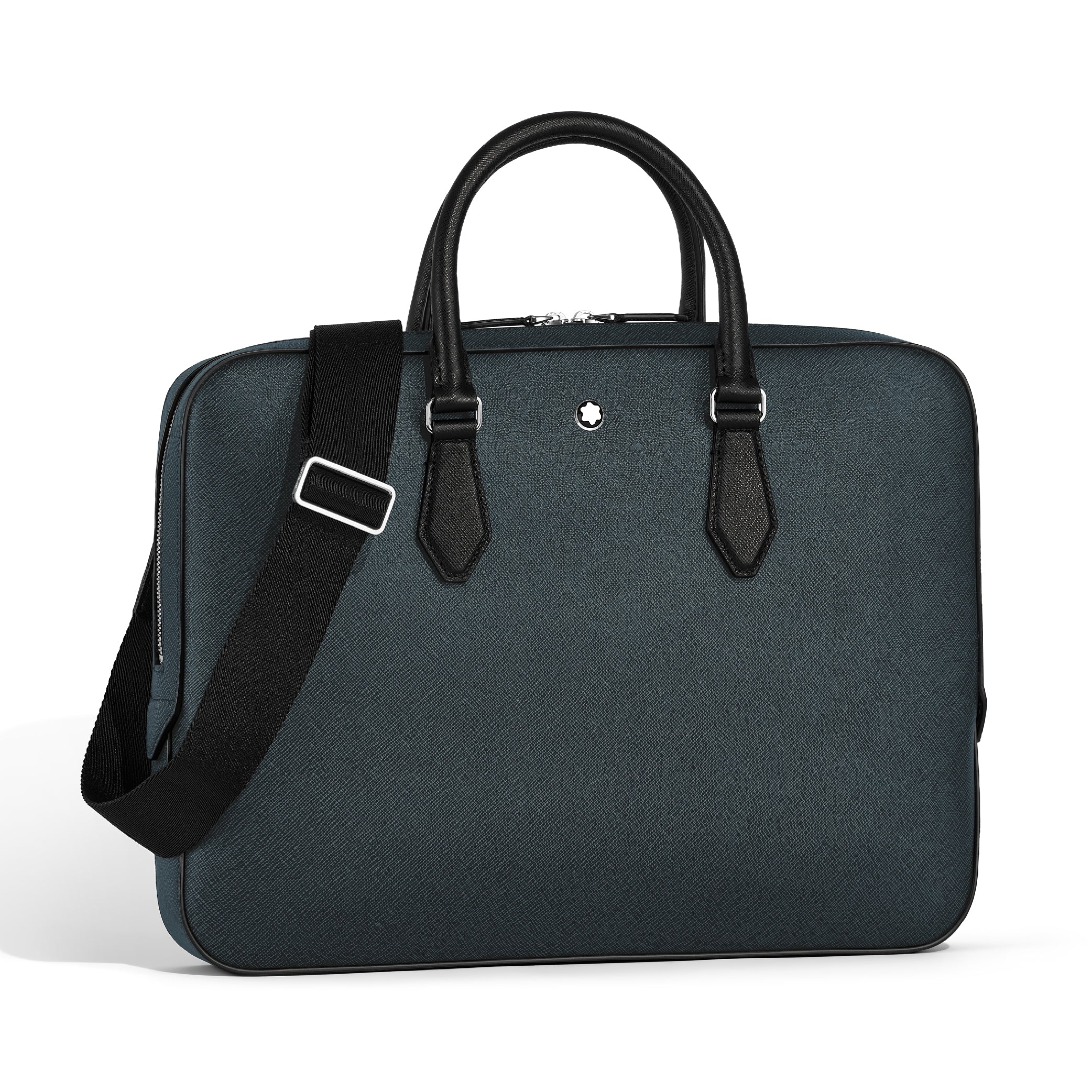 Sartorial Tweed Blue Thin Document Case