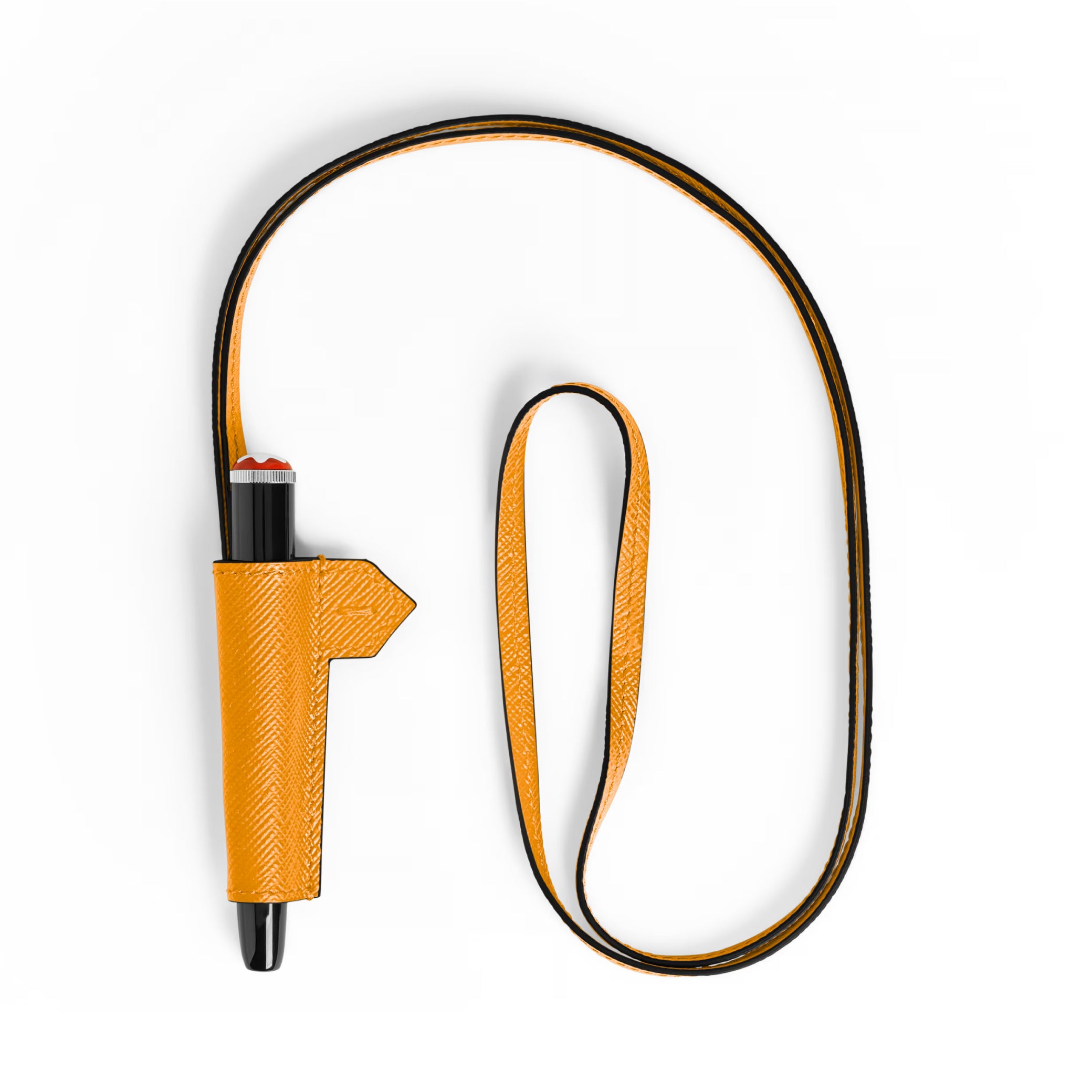 Sartorial 1 Pen Loop Necklace Saffron