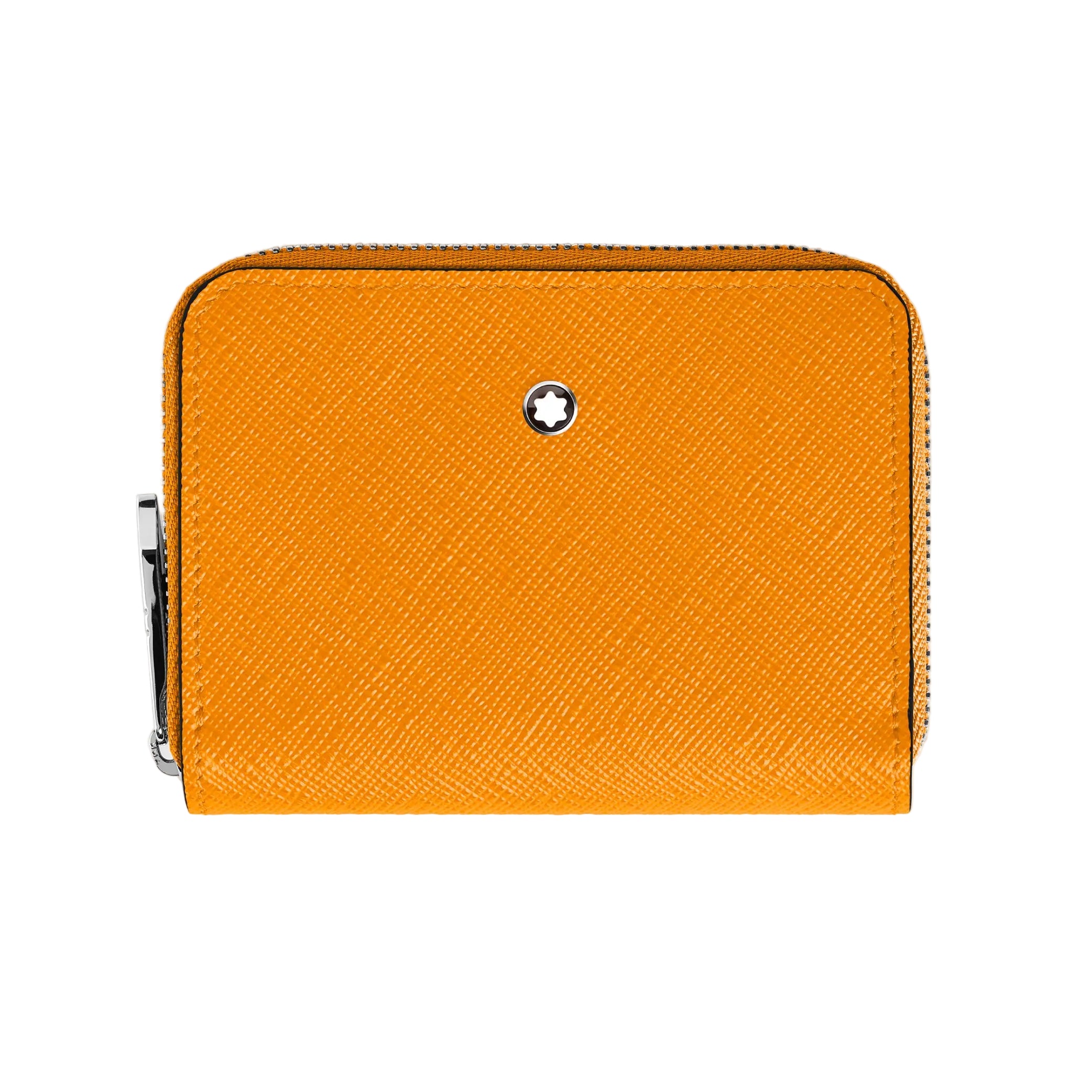 Sartorial Saffron Mini Wallet with Zip 2cc