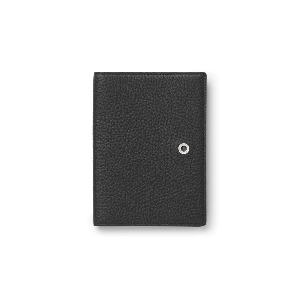 Cashmere Passport Holder Black