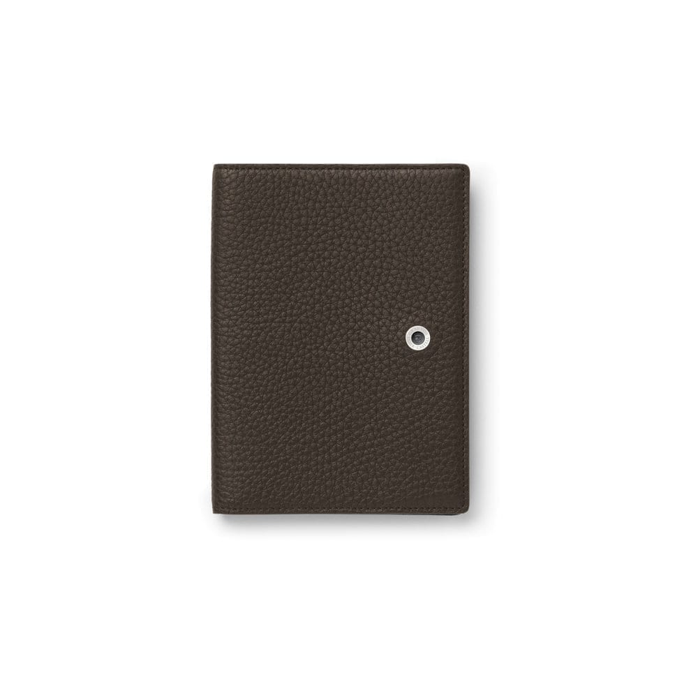 Cashmere Passport Holder Brown