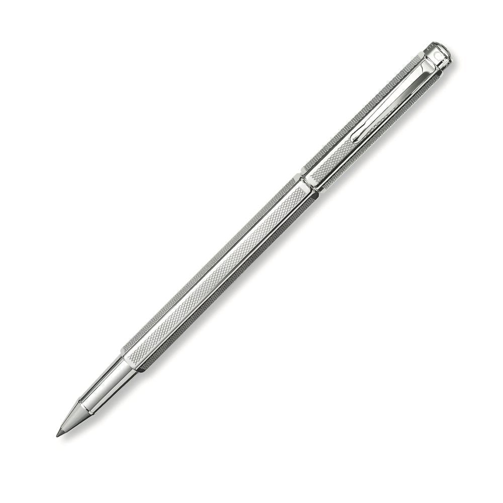 Ecridor Retro Chevron Platinum-Coated Rollerball