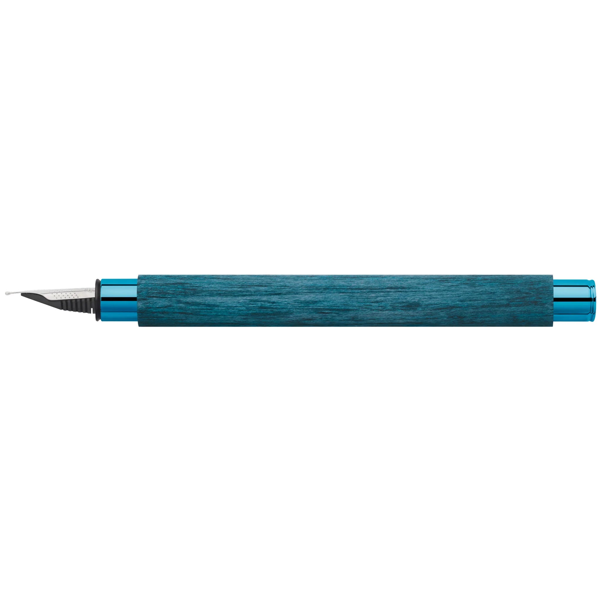 Ambition Blue Wood Limited Edition Fountain Pen