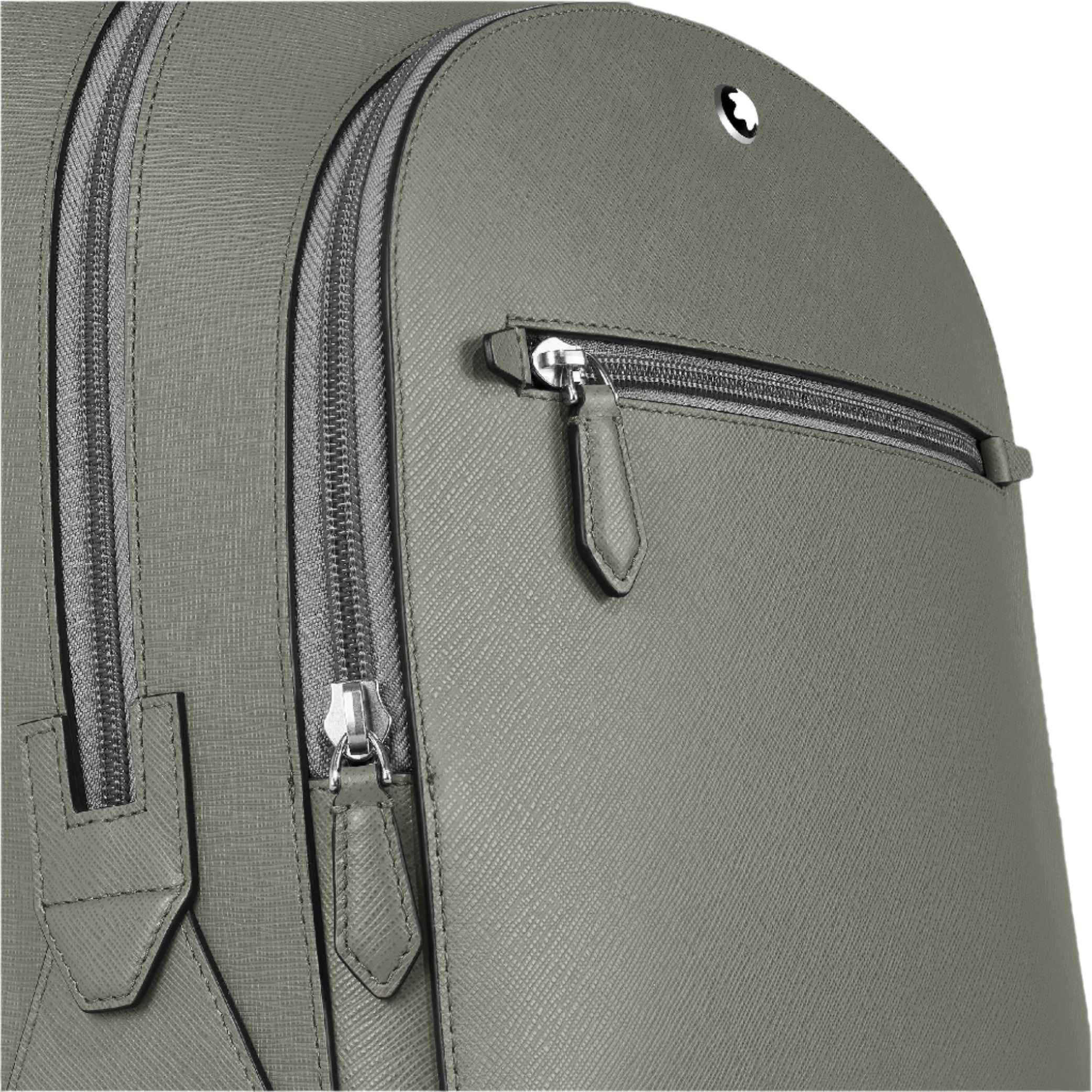 Sartorial Medium Medium Grey Backpack 3 Compartments