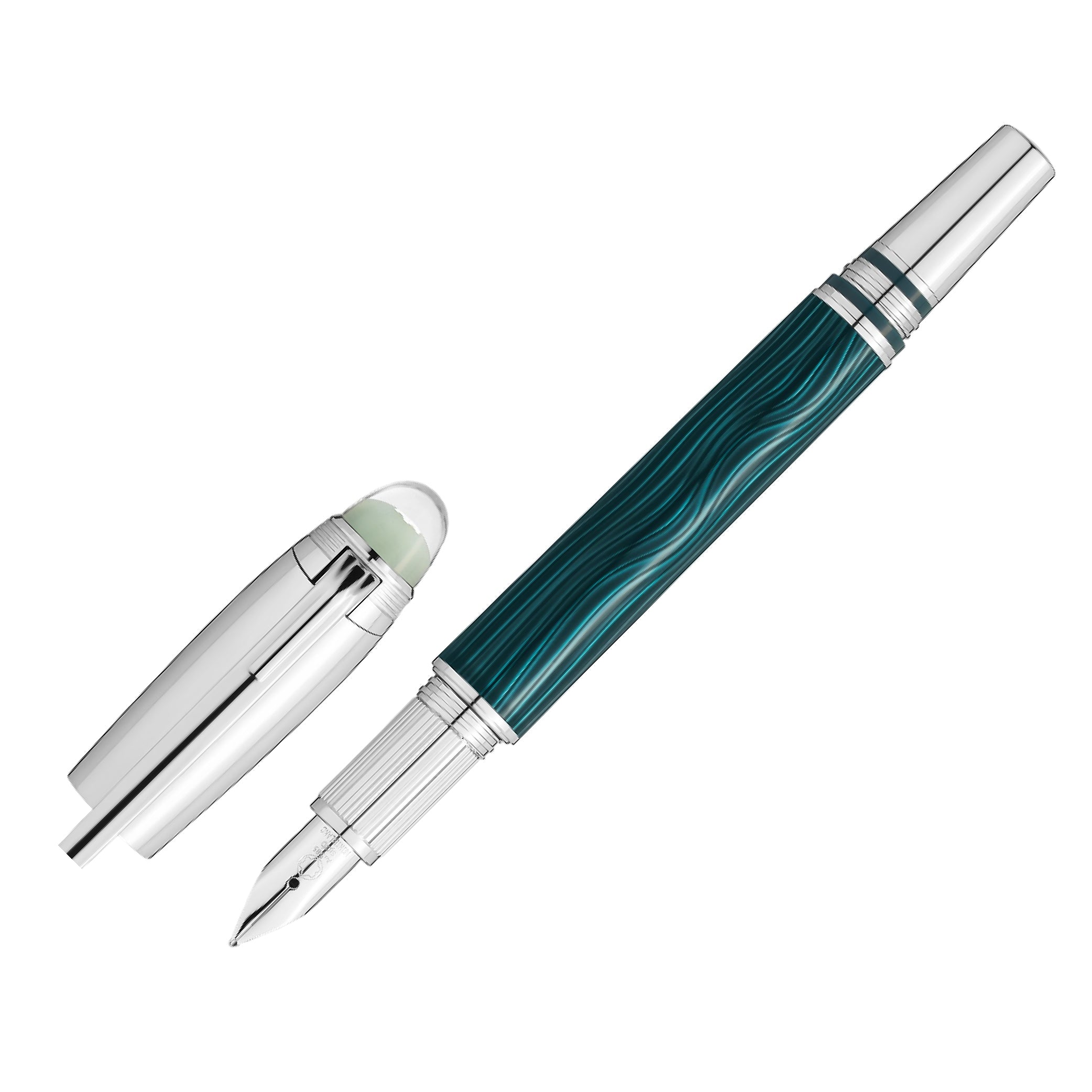 StarWalker PolarGreen Metal Fountain Pen