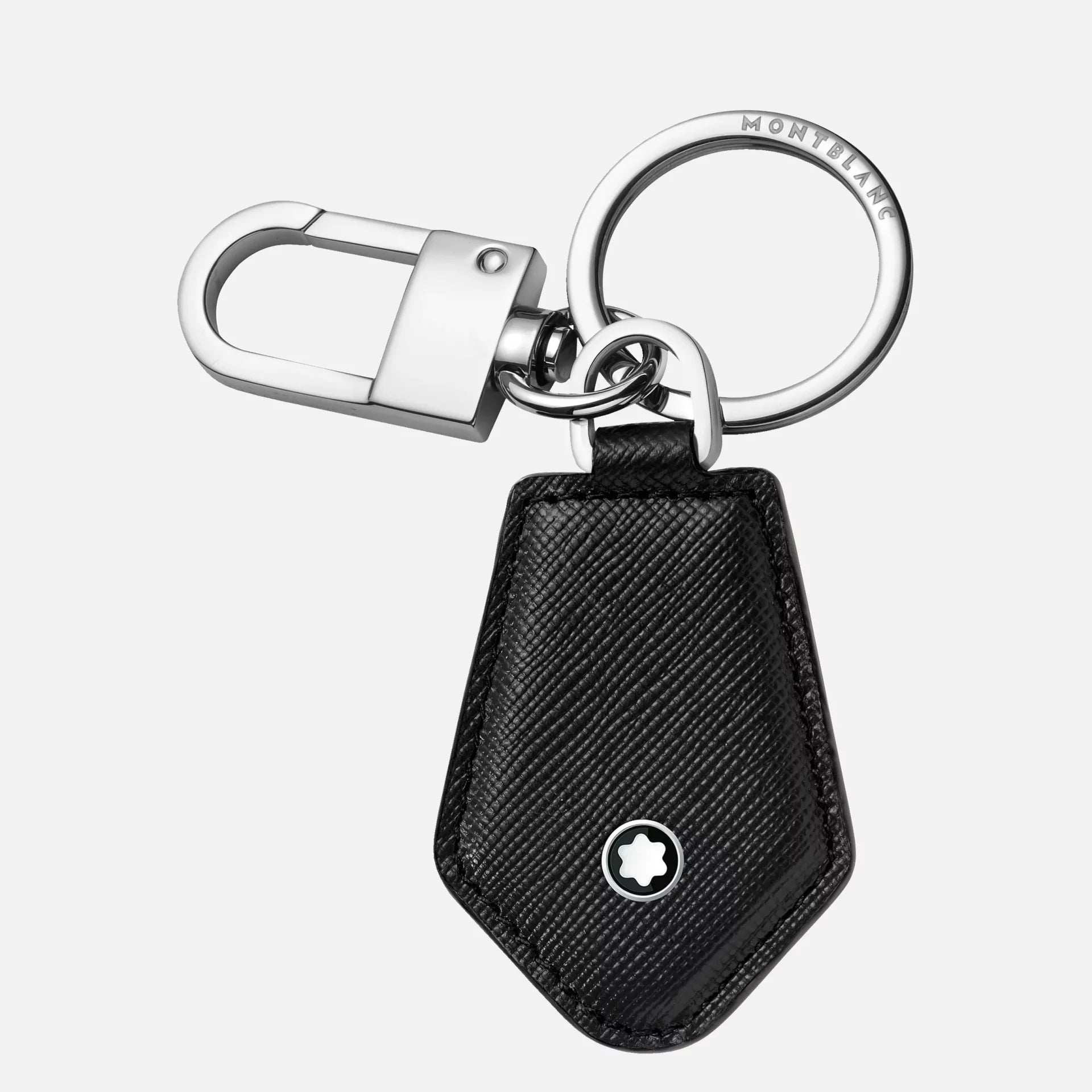 Sartorial Key Fob Diamond Shape Black