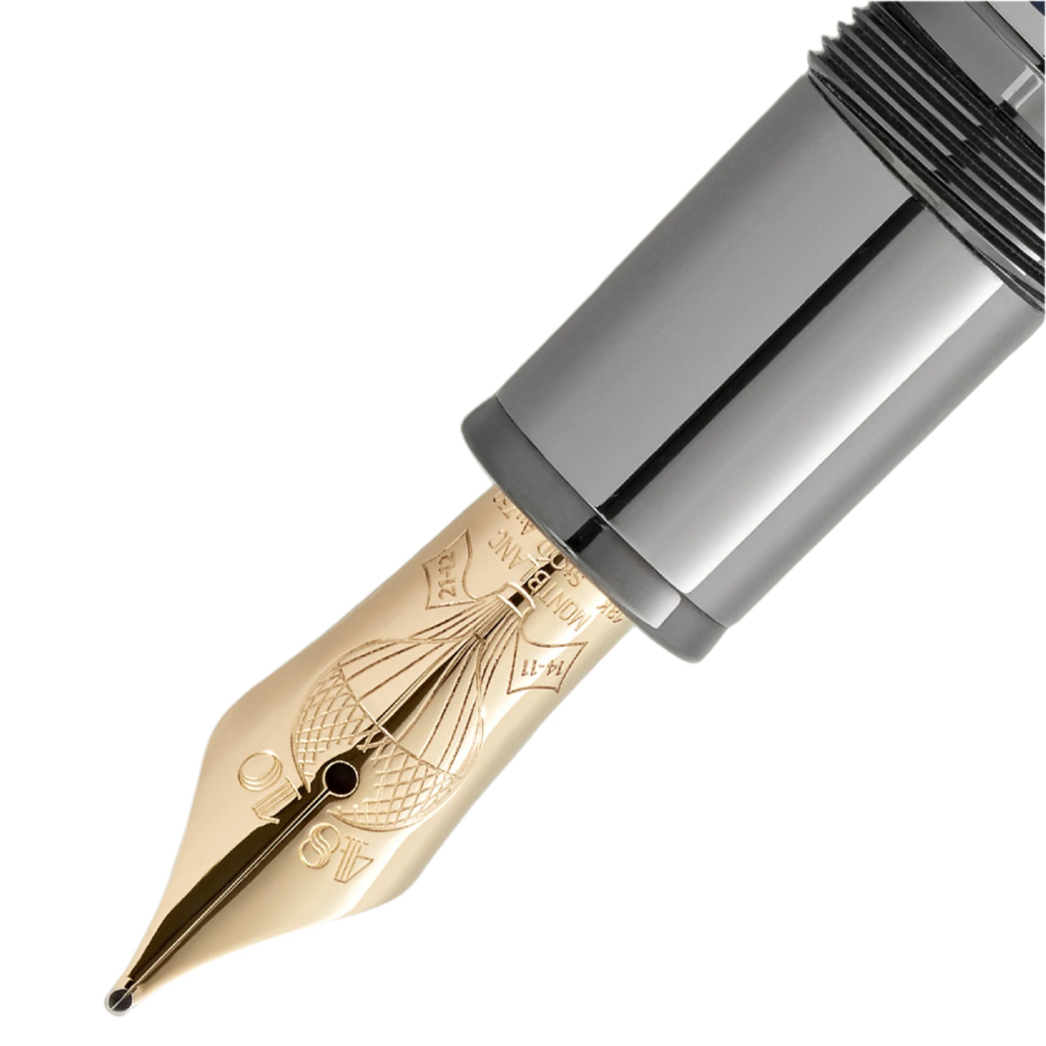 Meisterstück Around the World in 80 Days Grey Solitaire LeGrand Fountain Pen