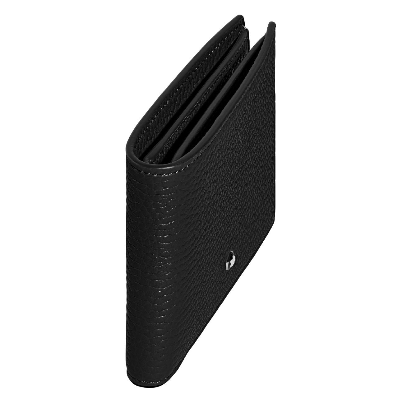 Grain Black Wallet 6cc