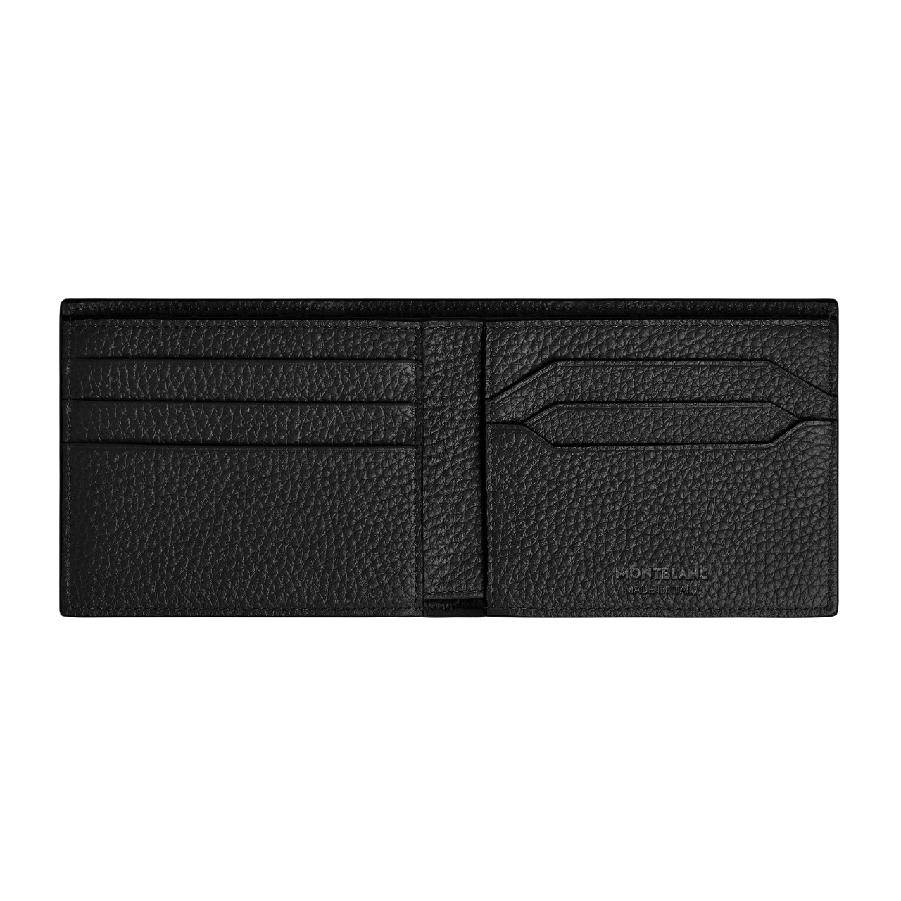 Grain Black Wallet 6cc