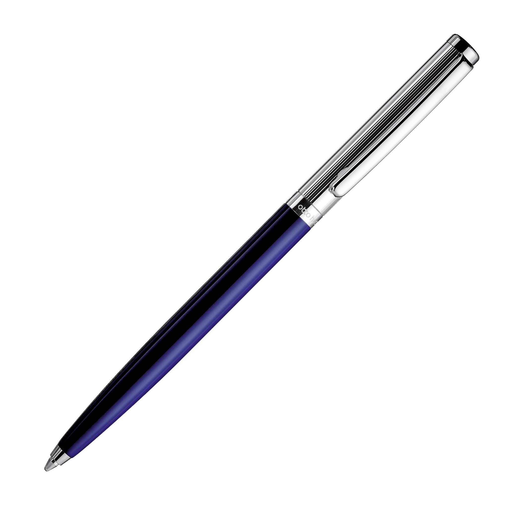 design01 Pinstripe Blue Ballpoint
