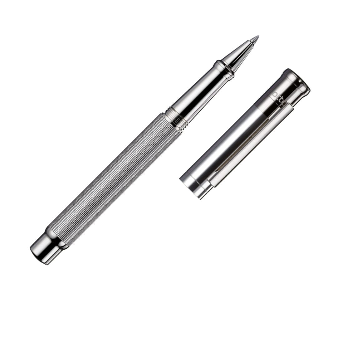 design04 taglio principessa Sterling Silver Rollerball