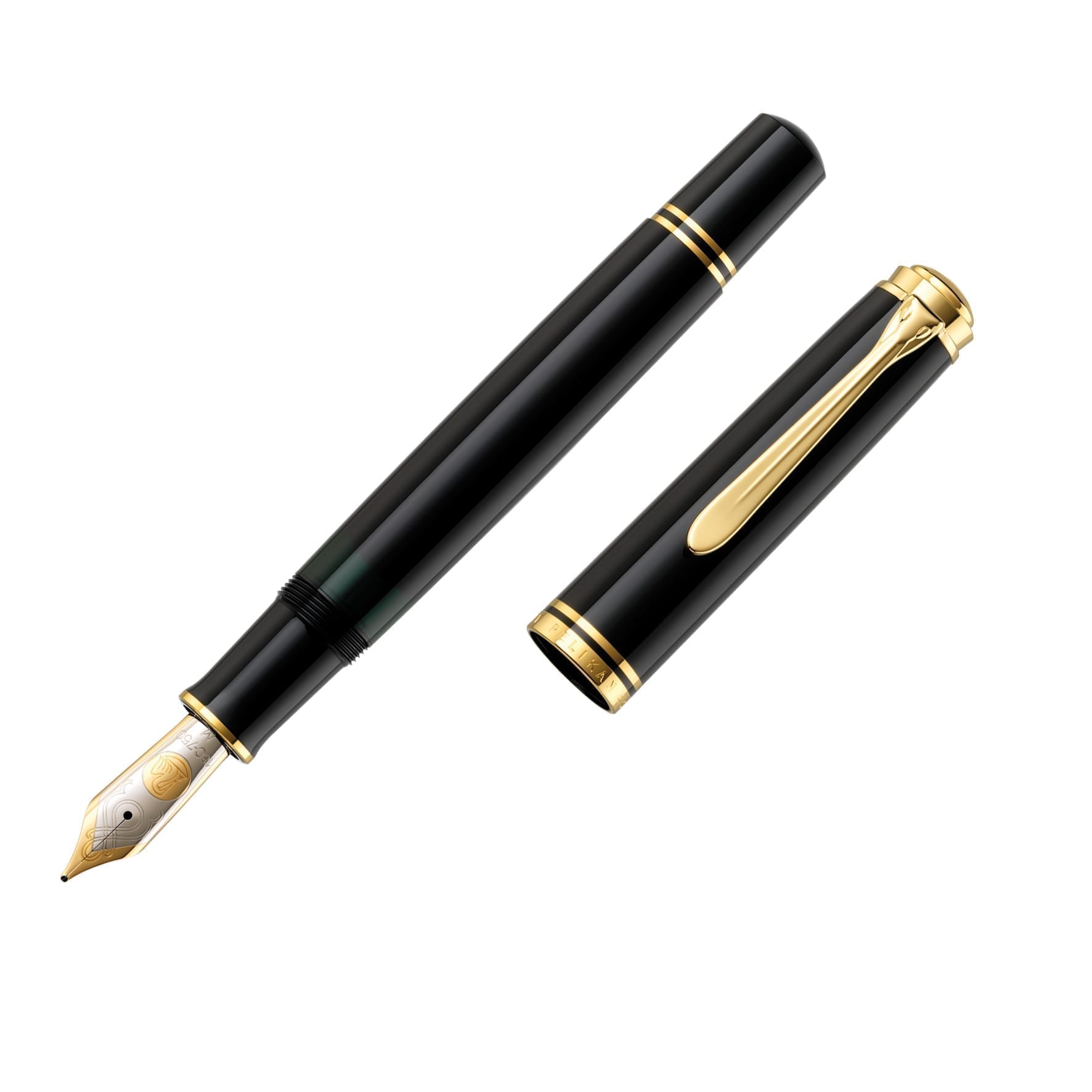 PELIKAN Souverän M800 Penna stilografica oro nero