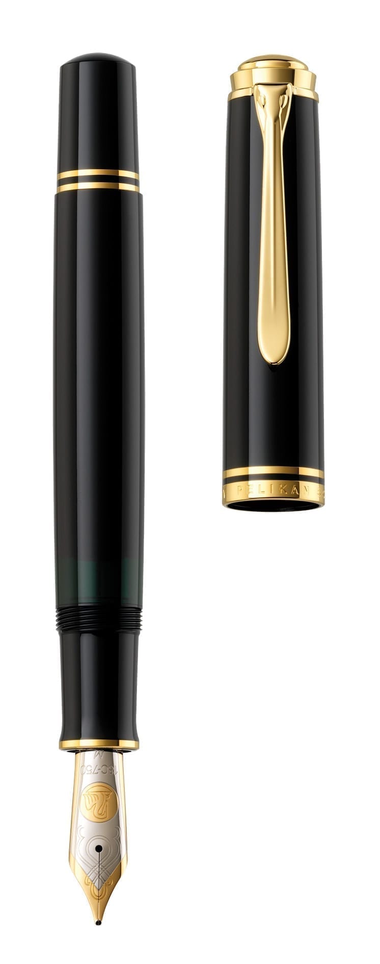 PELIKAN Souverän M800 Penna stilografica oro nero