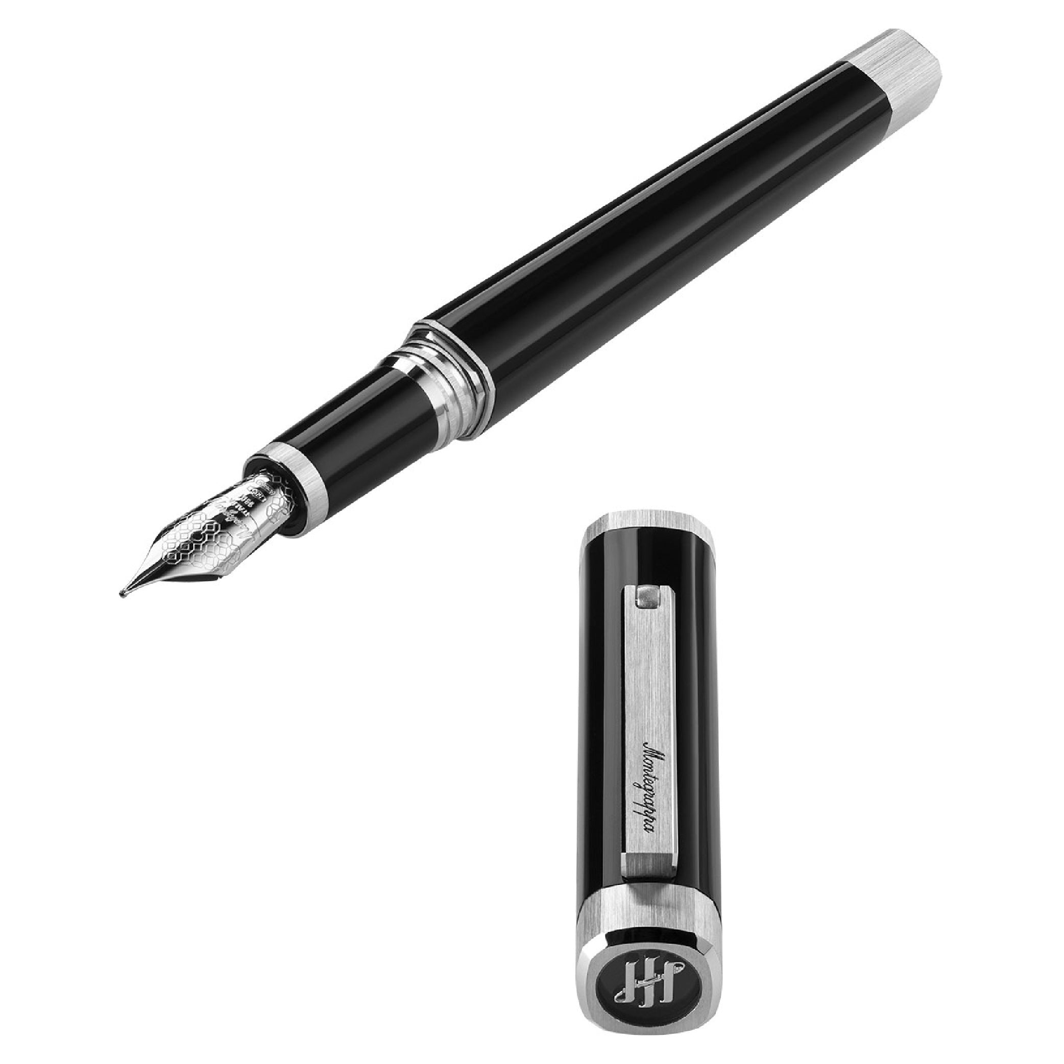 MONTEGRAPPA Quattro Palladium Füllfederhalter 