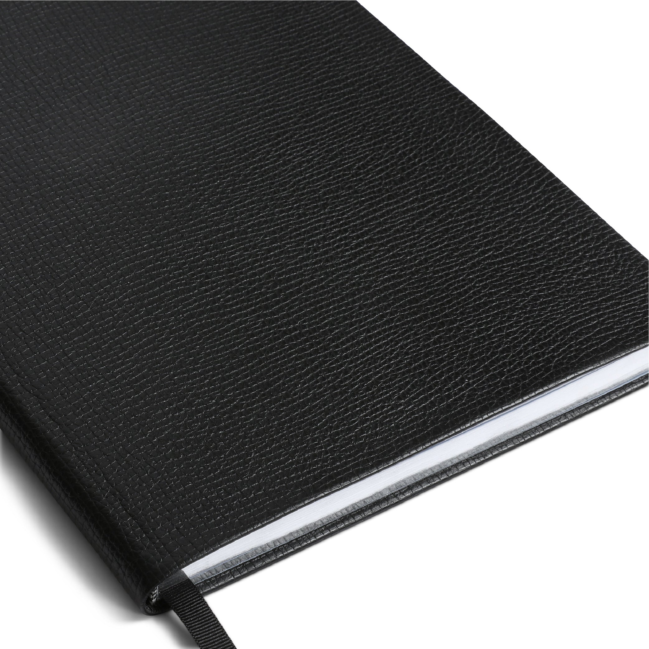 SMYTHSON Black Portobello Notebook in Ludlow