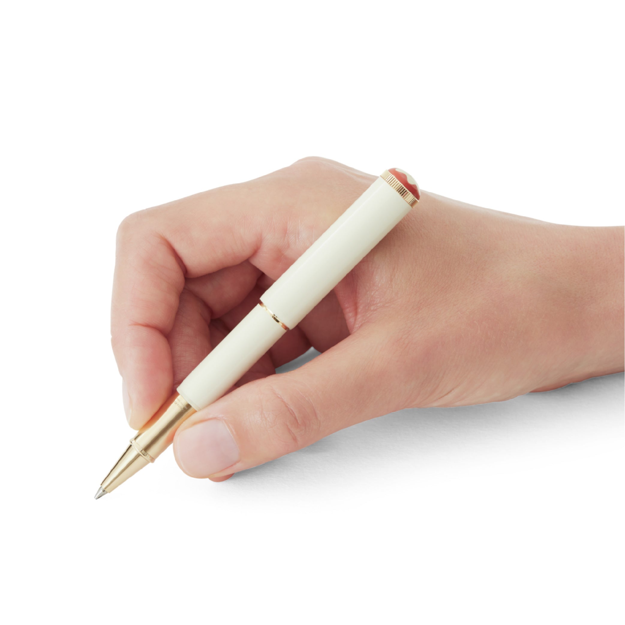 Heritage Rouge et Noir "Baby" Ivory-coloured Special Edition Rollerball
