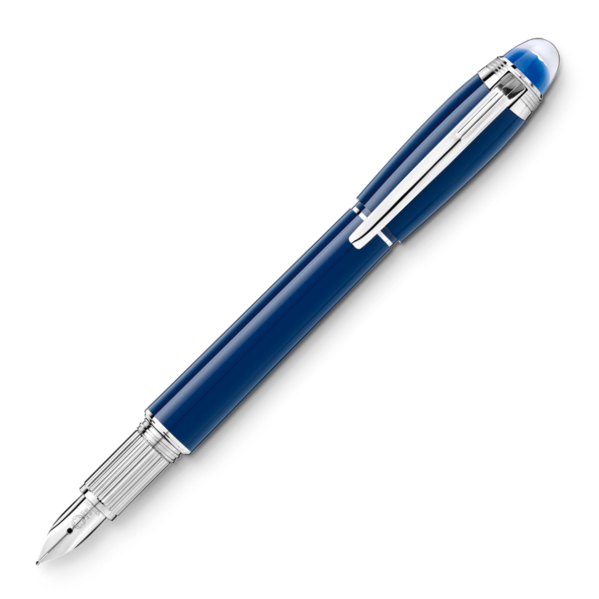 MONTBLANC StarWalker Blue Planet Precious Resin Fountain Pen