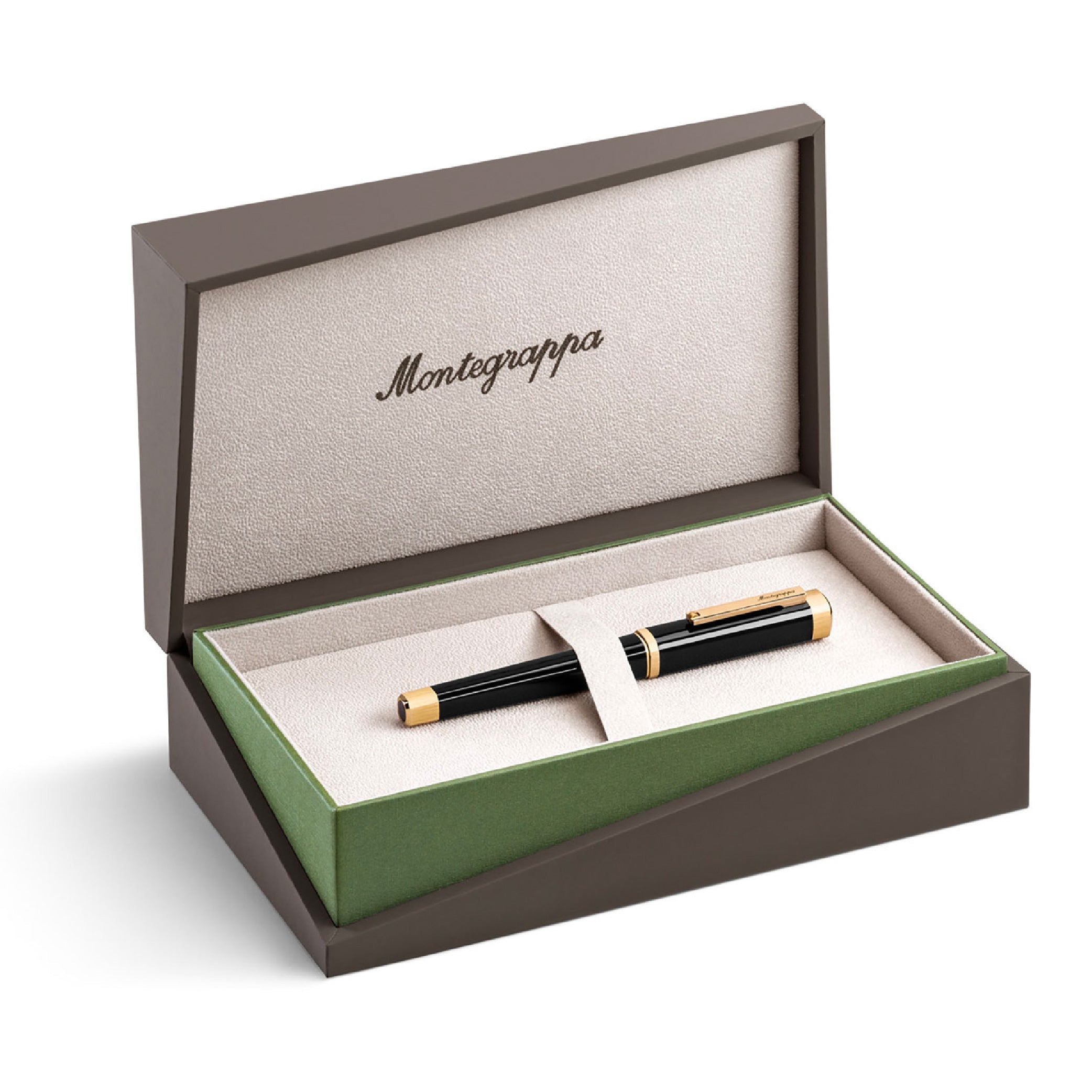 MONTEGRAPPA Quattro Füllfederhalter aus Gelbgold