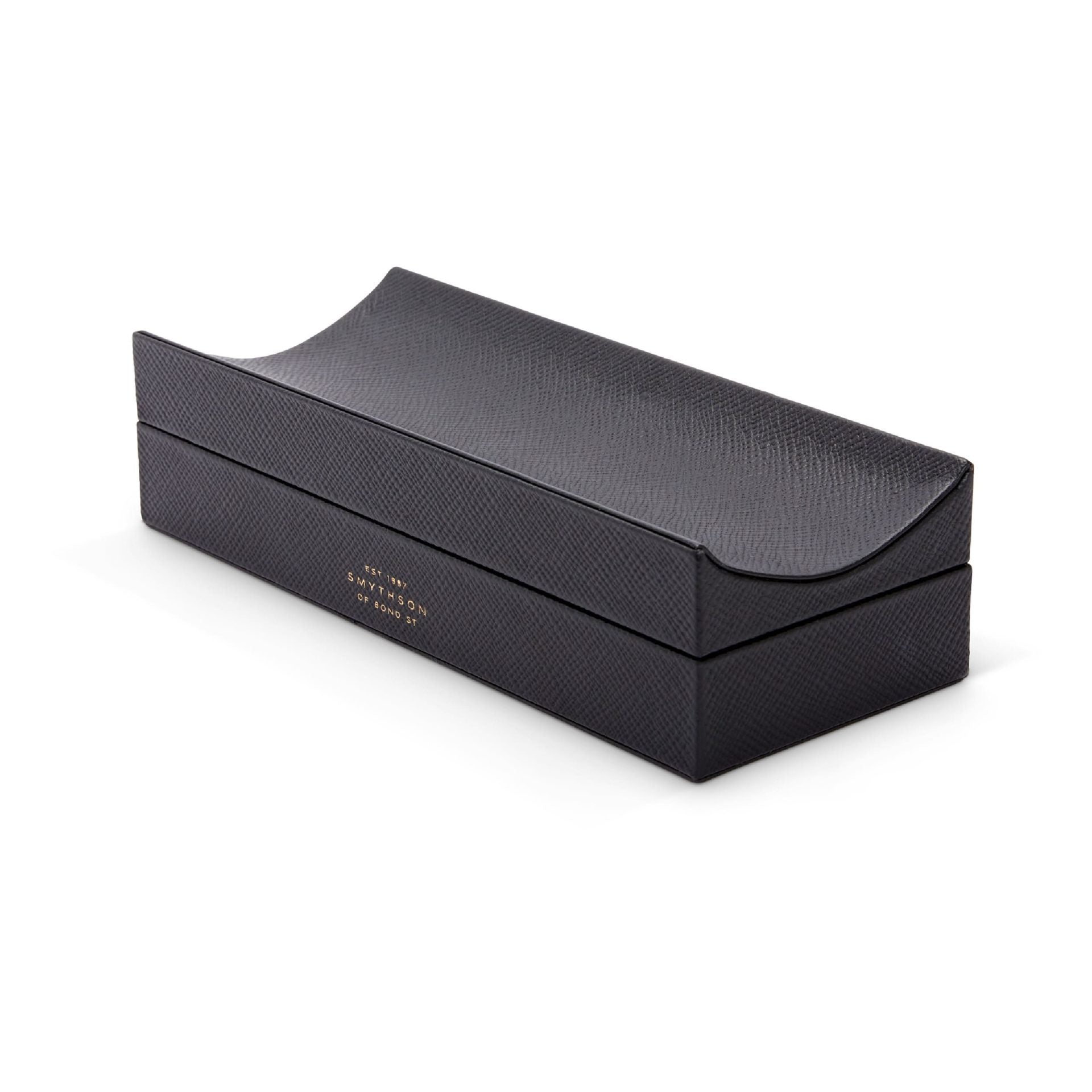 SMYTHSON Black Pen Organiser in Panama