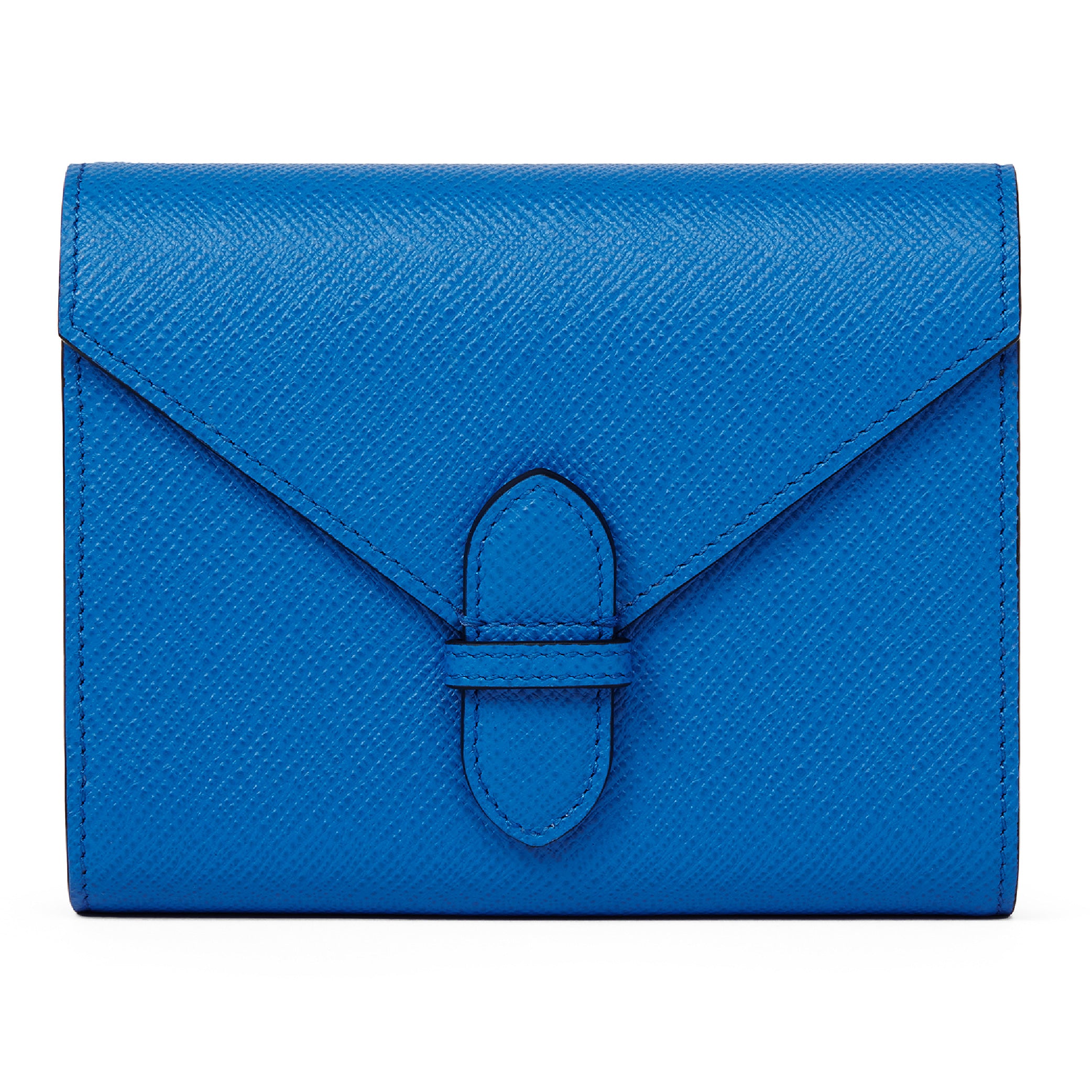 SMYTHSON Lapis Blue Double Playing Cards Case in Panama