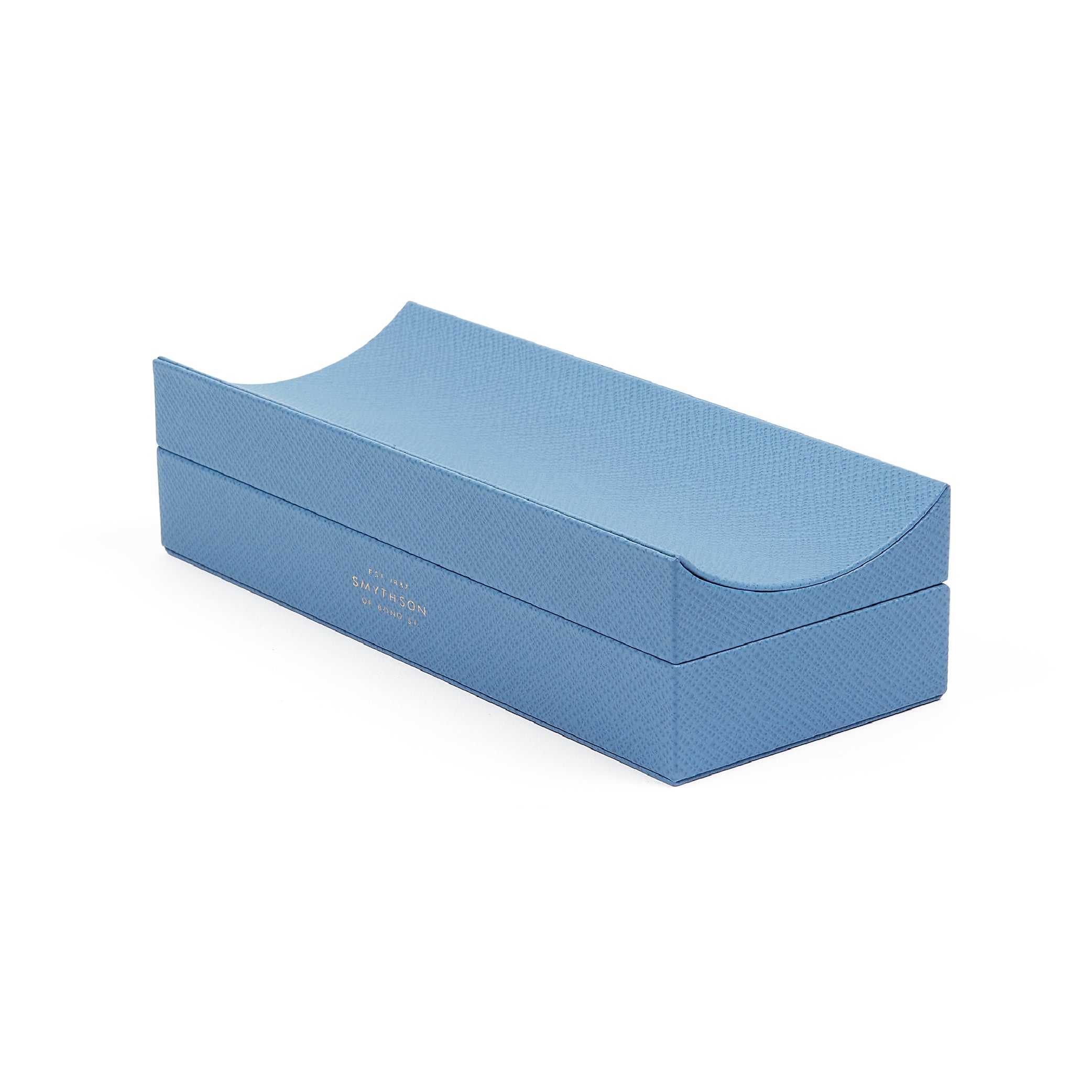 SMYTHSON Nile Blue Pen Organiser in Panama