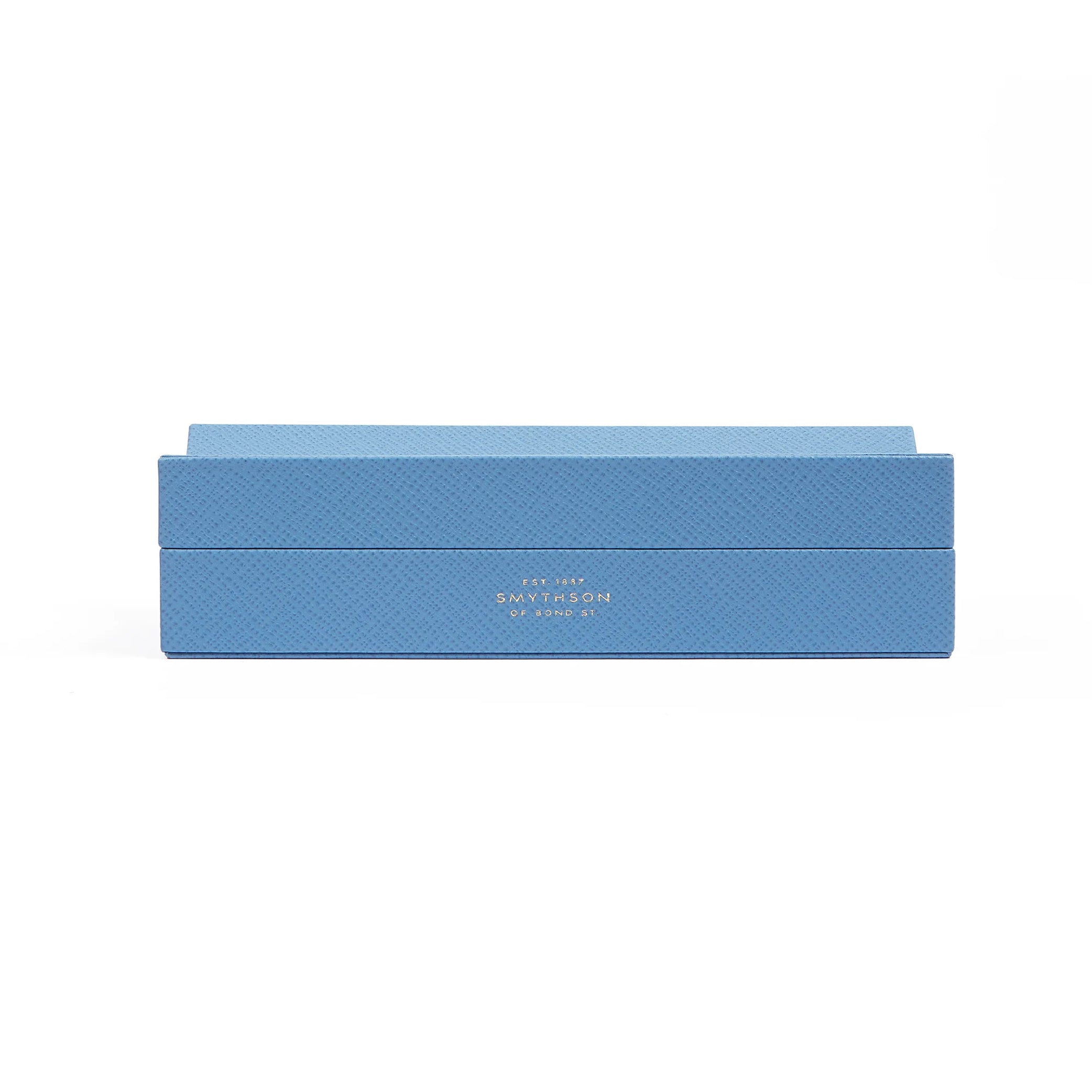 SMYTHSON Nile Blue Organizer per penne in Panama 