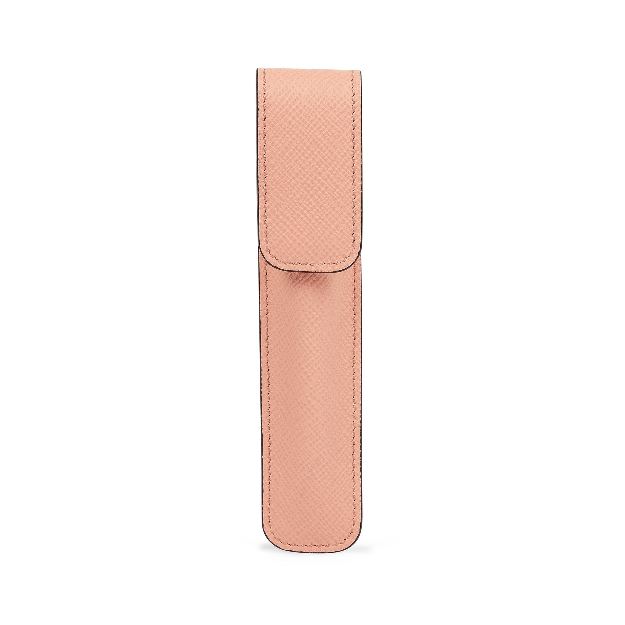 Pen Sleeve in Peach Panama