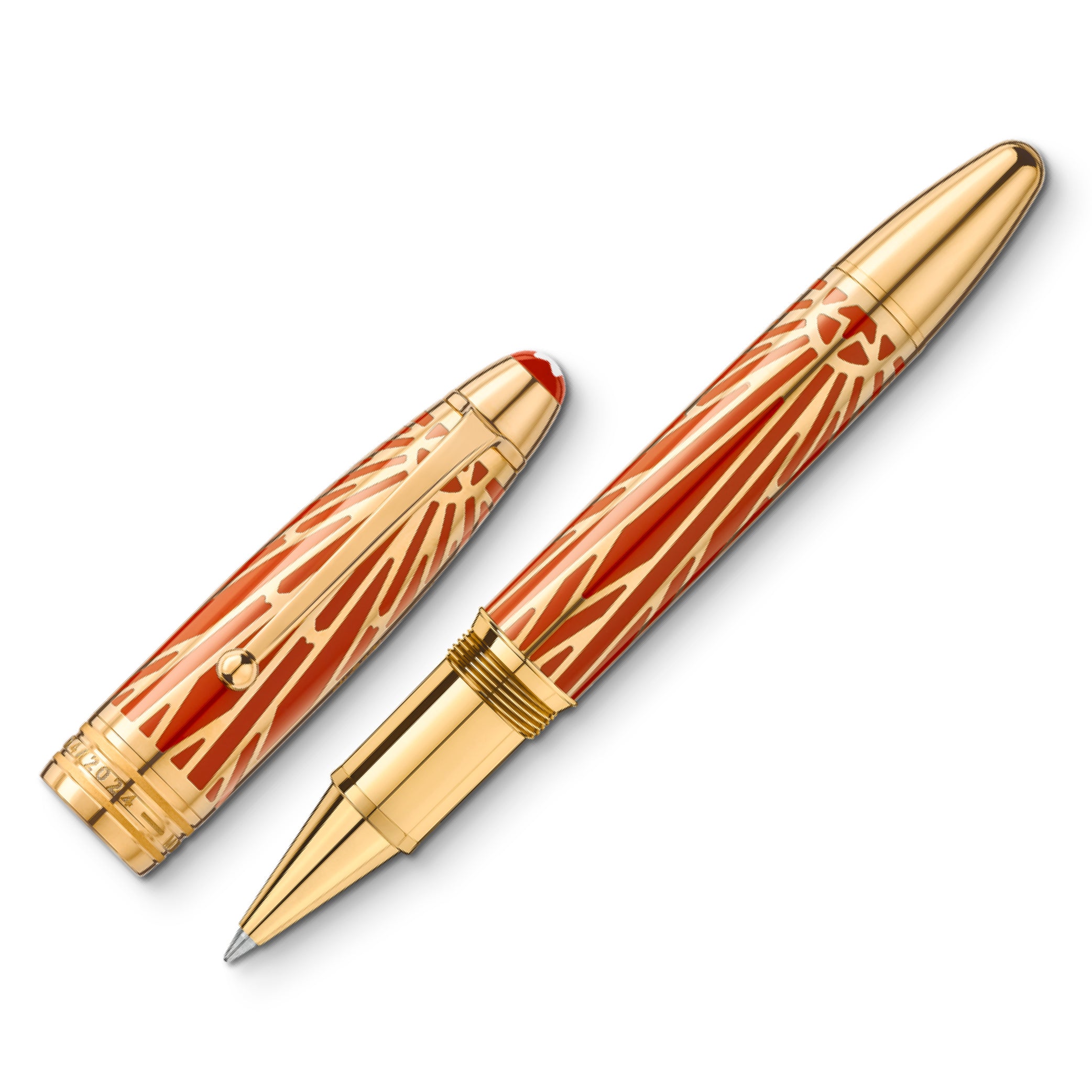 Meisterstück The Origin Sol Coral Solitaire LeGrand Rollerball