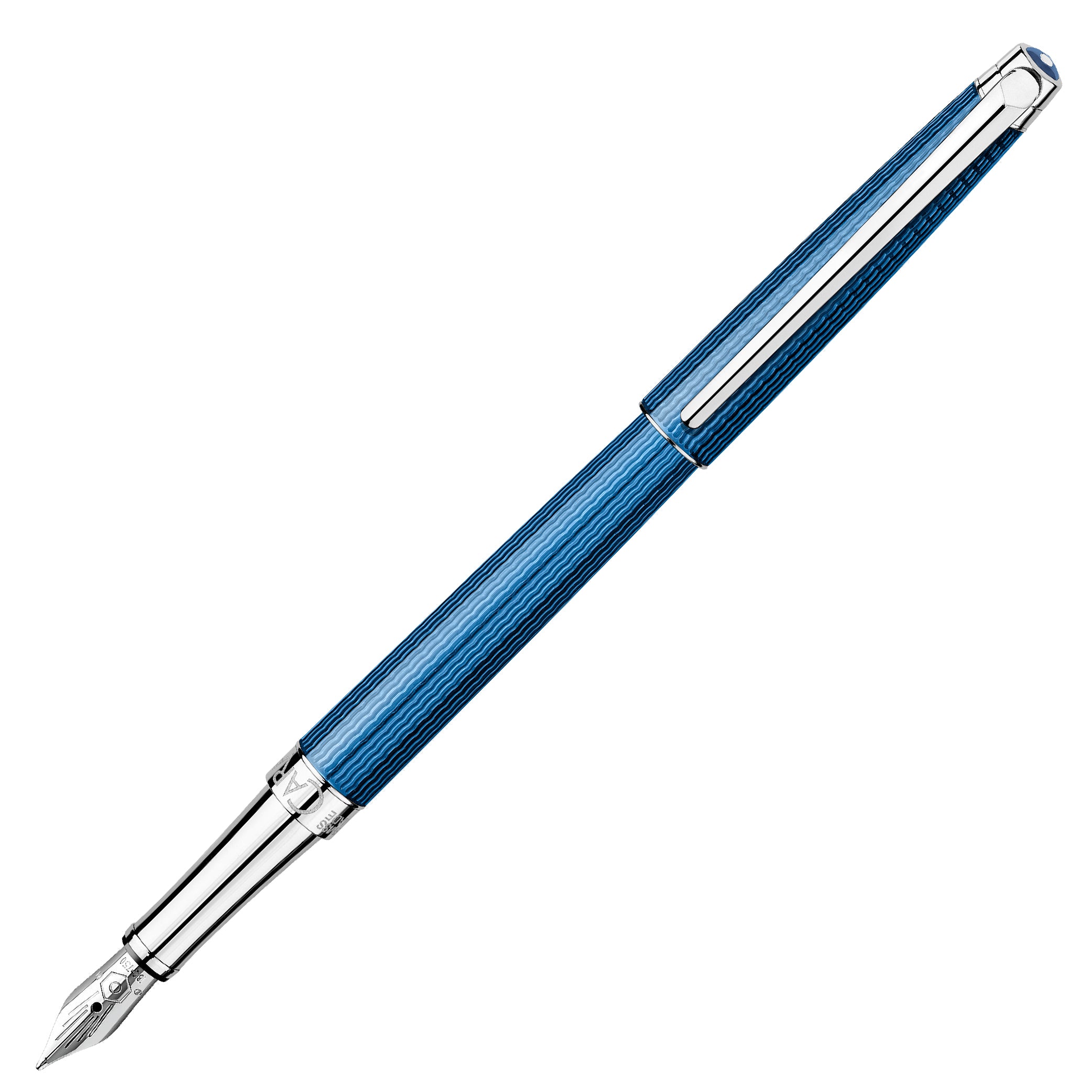 CARAN D'ACHE Leman Slim Grand Bleu Fountain Pen