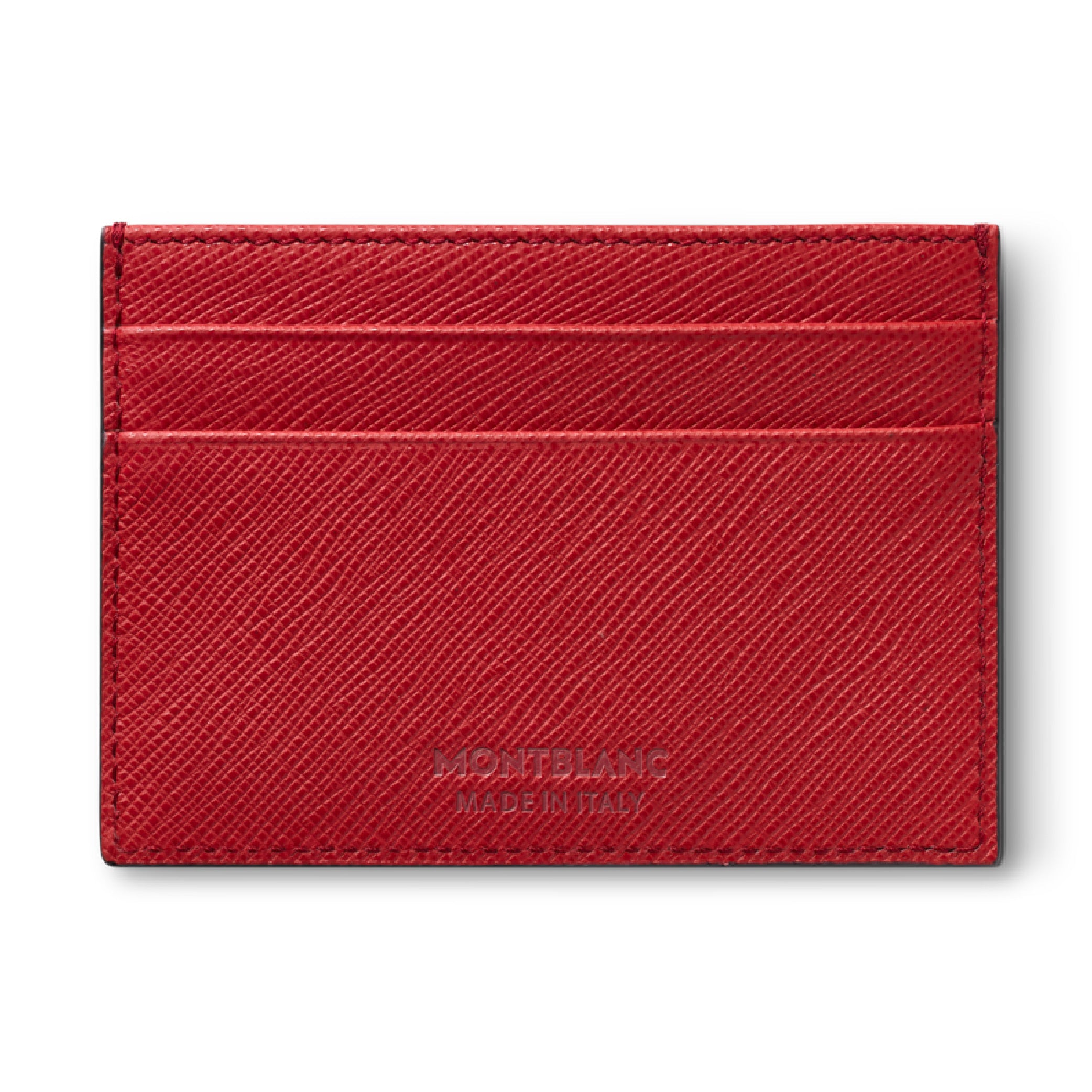 Sartorial Card Holder 5cc Red