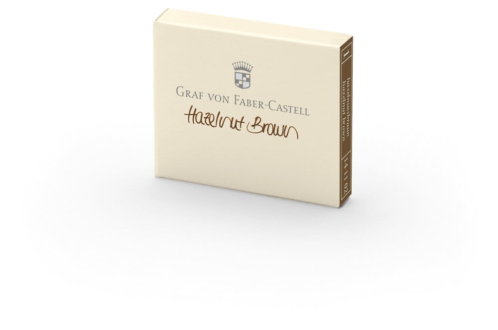 GRAF VON FABER CASTELL Hazelnut Brown Cartridges