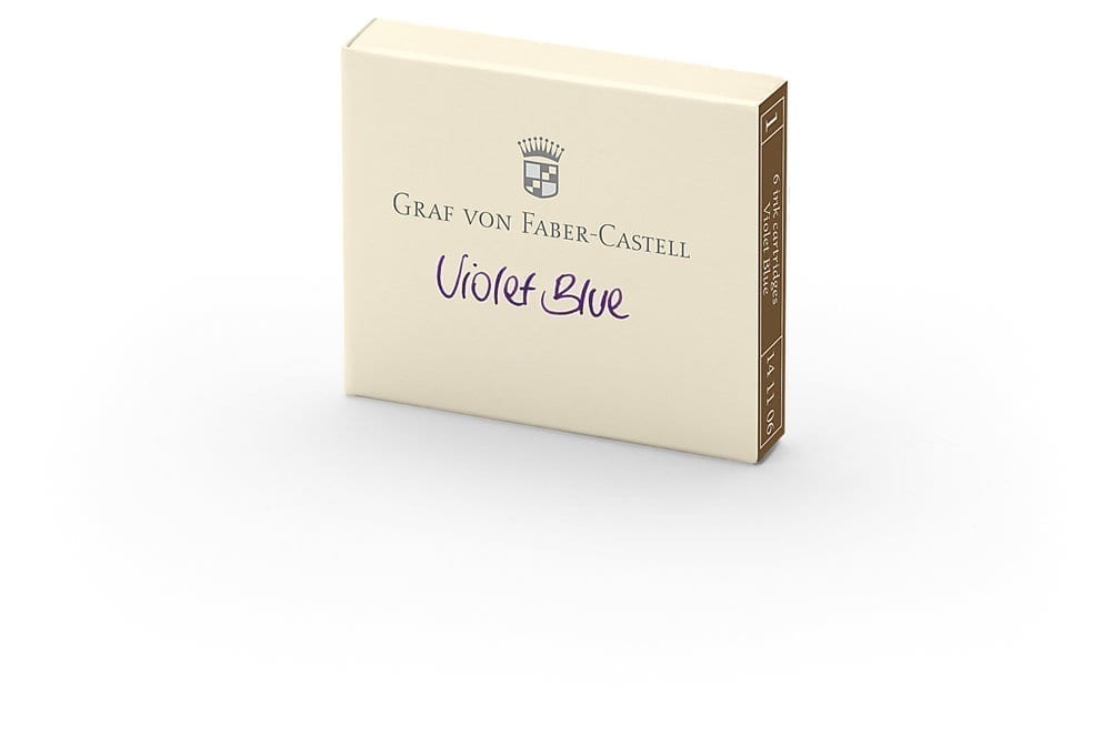 GRAF VON FABER CASTELL Violet Blue Cartridges