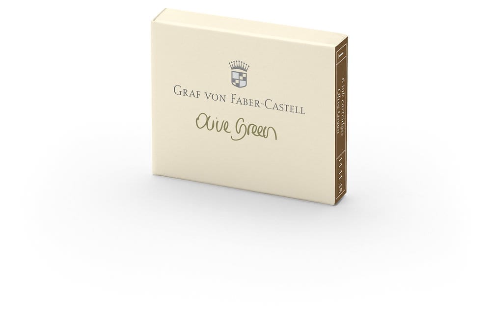 Cartucce GRAF VON FABER CASTELL verde oliva