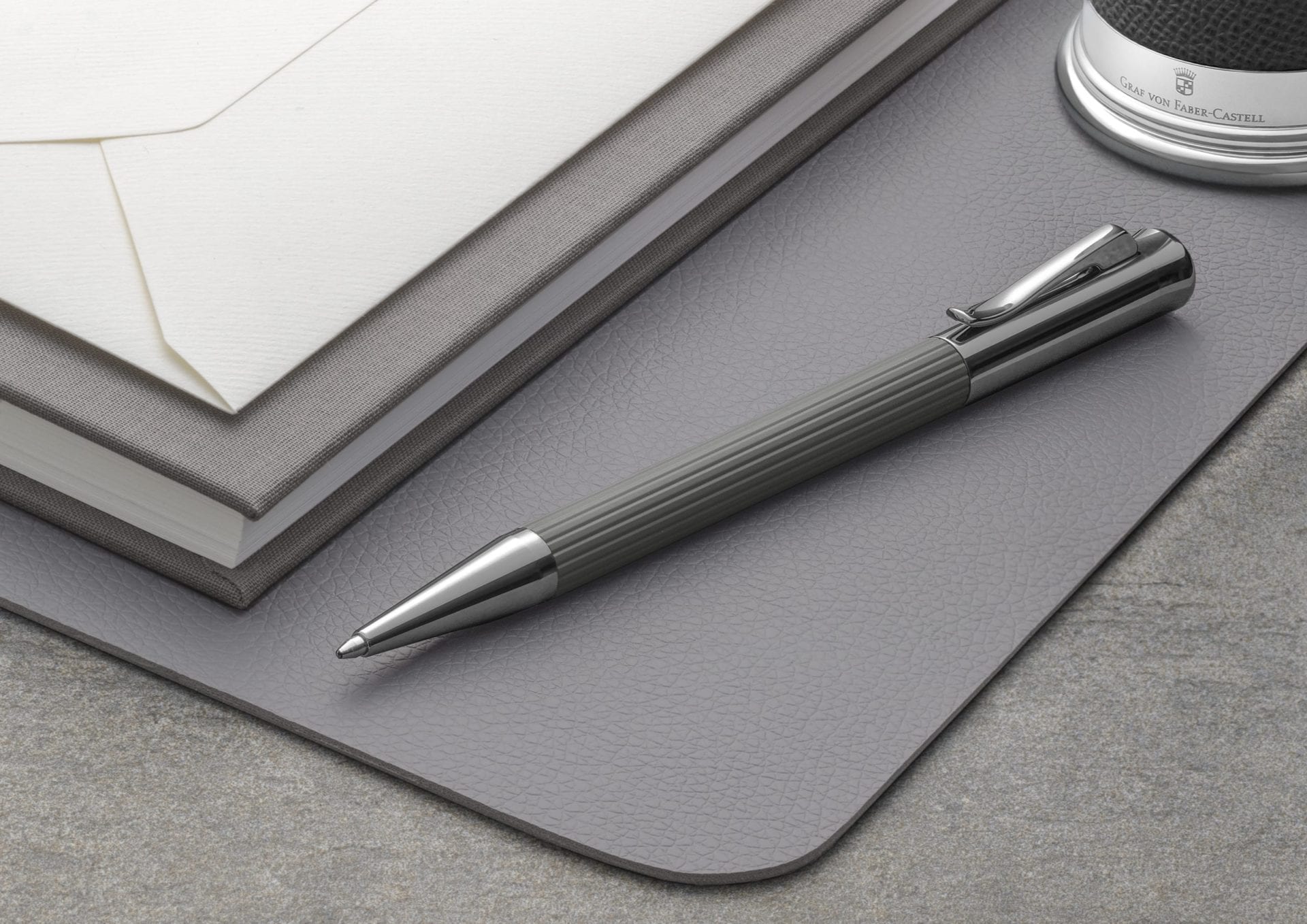 Penna a sfera GRAF VON FABER CASTELL Tamitio Grigio Pietra