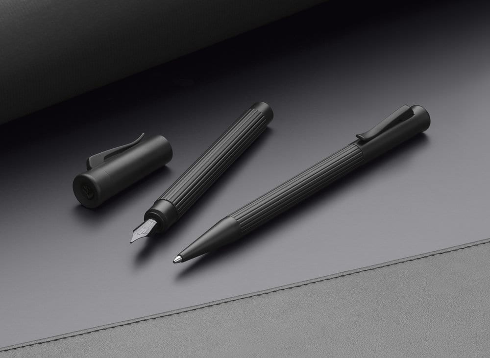 GRAF VON FABER-CASTELL 3 schwarze Magnum-Ersatzstifte für Perfect Pencil