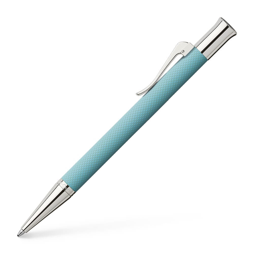 Guilloche Turquoise Ballpoint