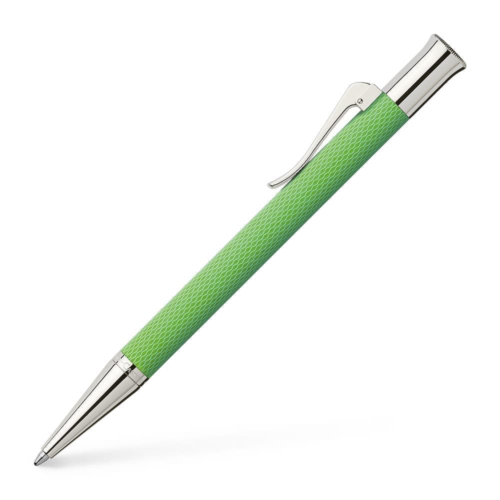 Guilloche Viper Green Ballpoint