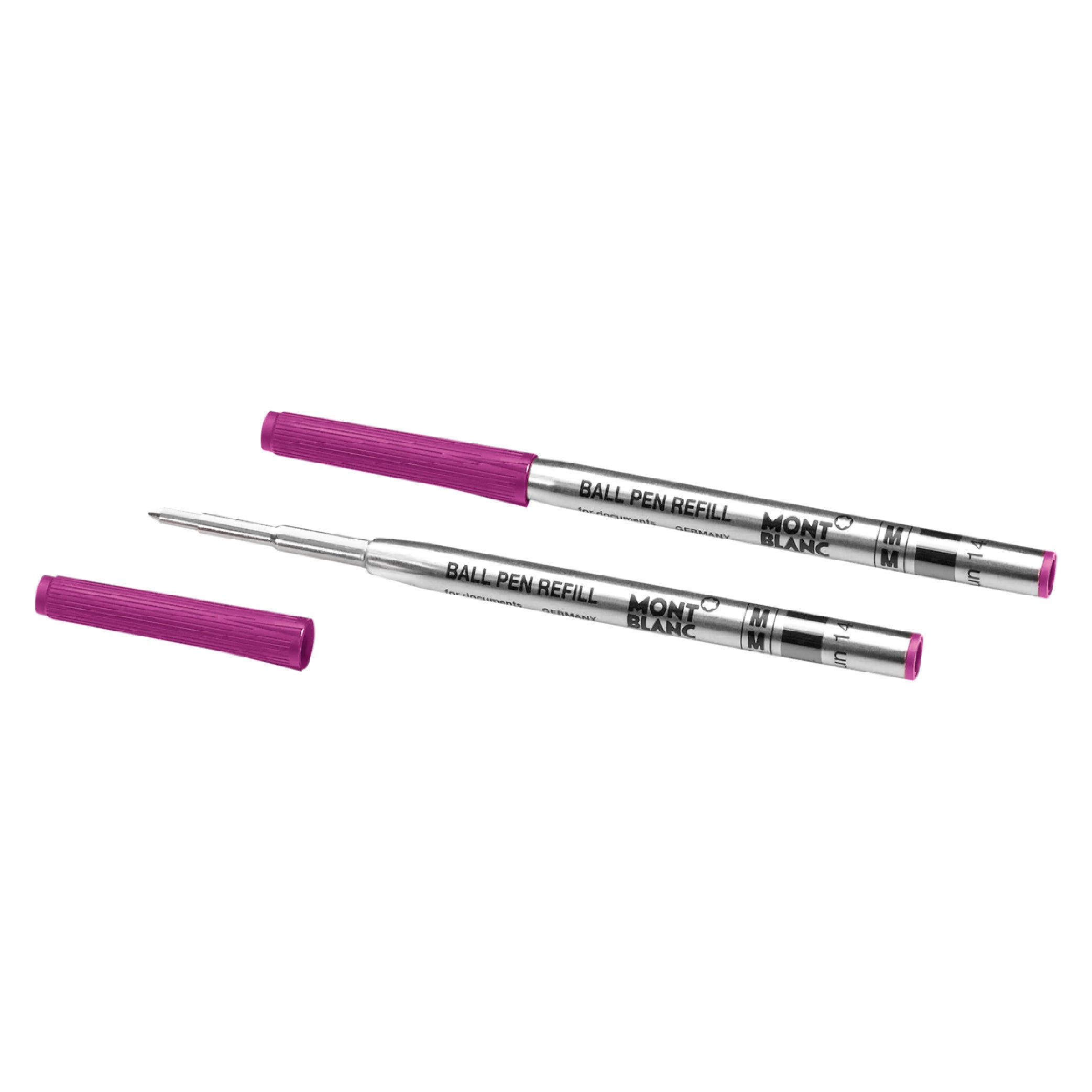 2 Ballpoint Pen (M) Refill Pop Pink