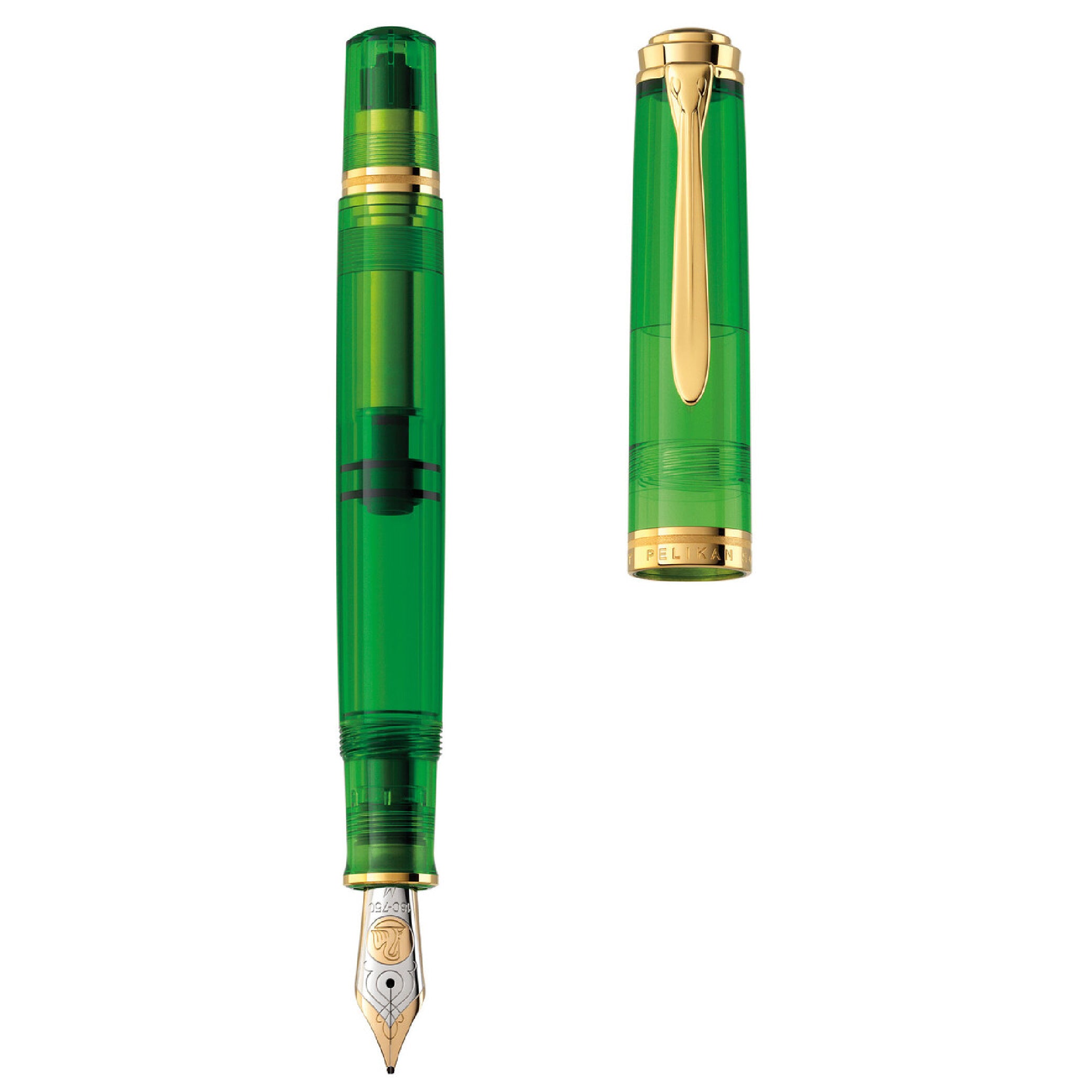 Penna stilografica PELIKAN Souverän M800 Green Demonstrator edizione speciale 