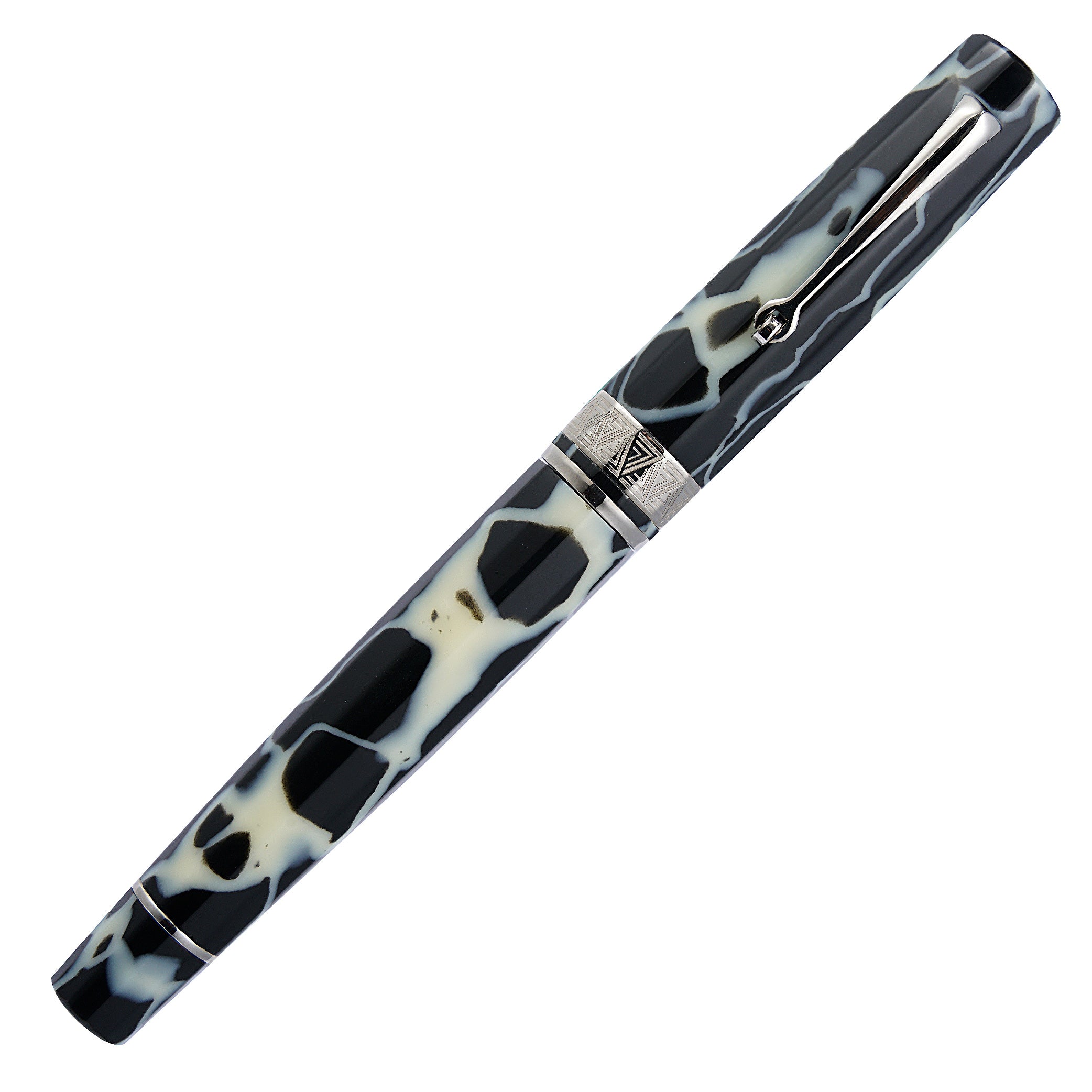 OMAS Paragon Wild Silver Trim Fountain Pen