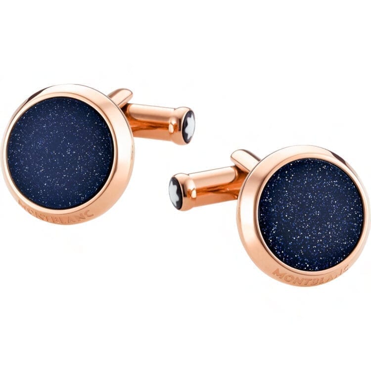 Meisterstück Blue Gold cufflinks