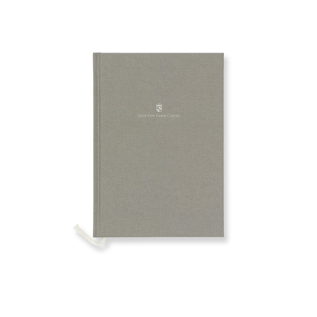 Linen Notebook A5 Stone Grey