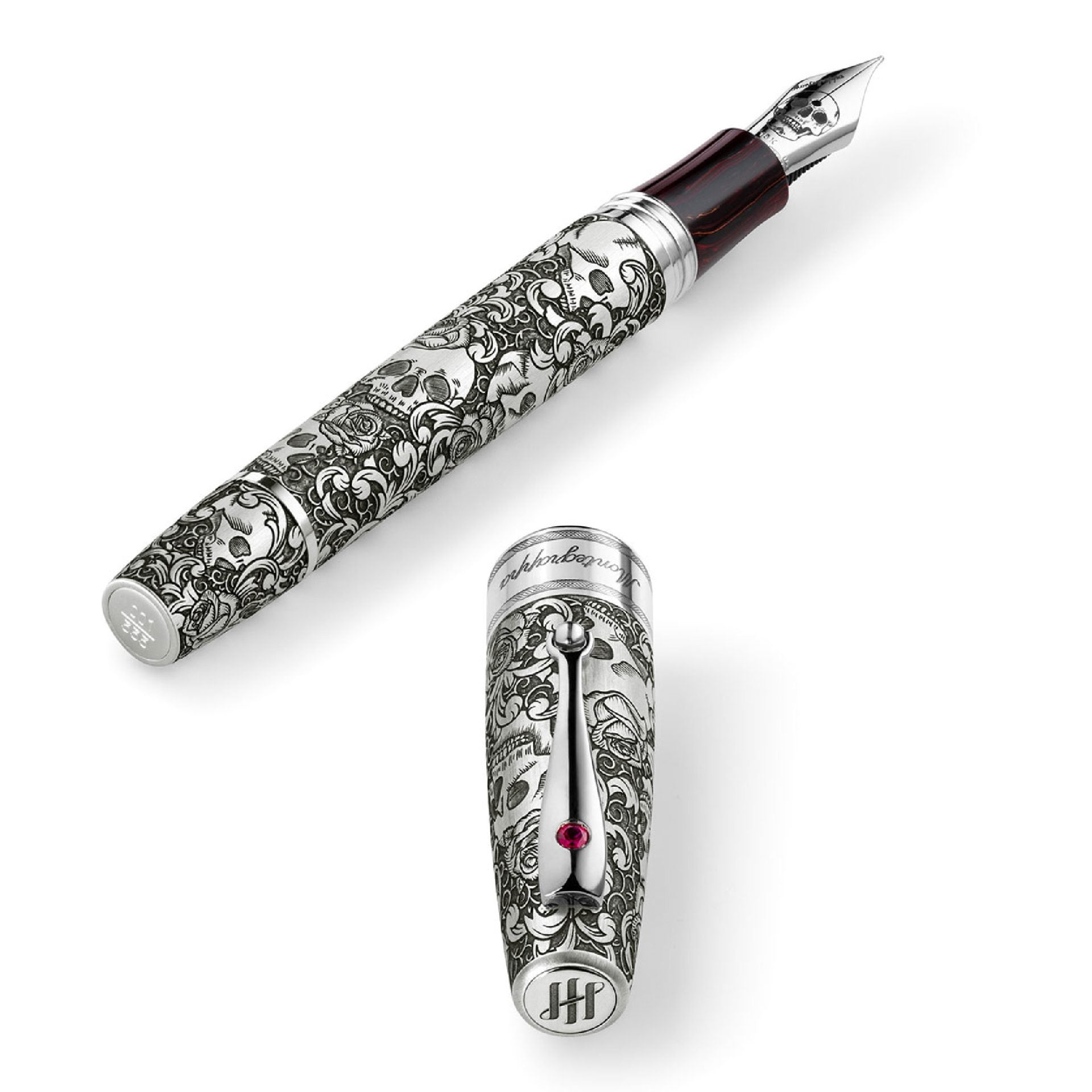 Extra Skulls & Roses Special Edition Fountain Pen